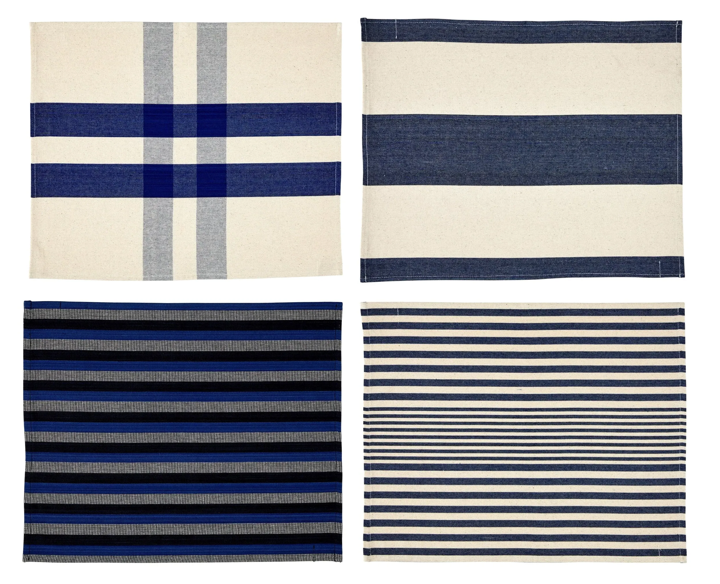 JH X Tensira Placemats - Indigo, Cotton