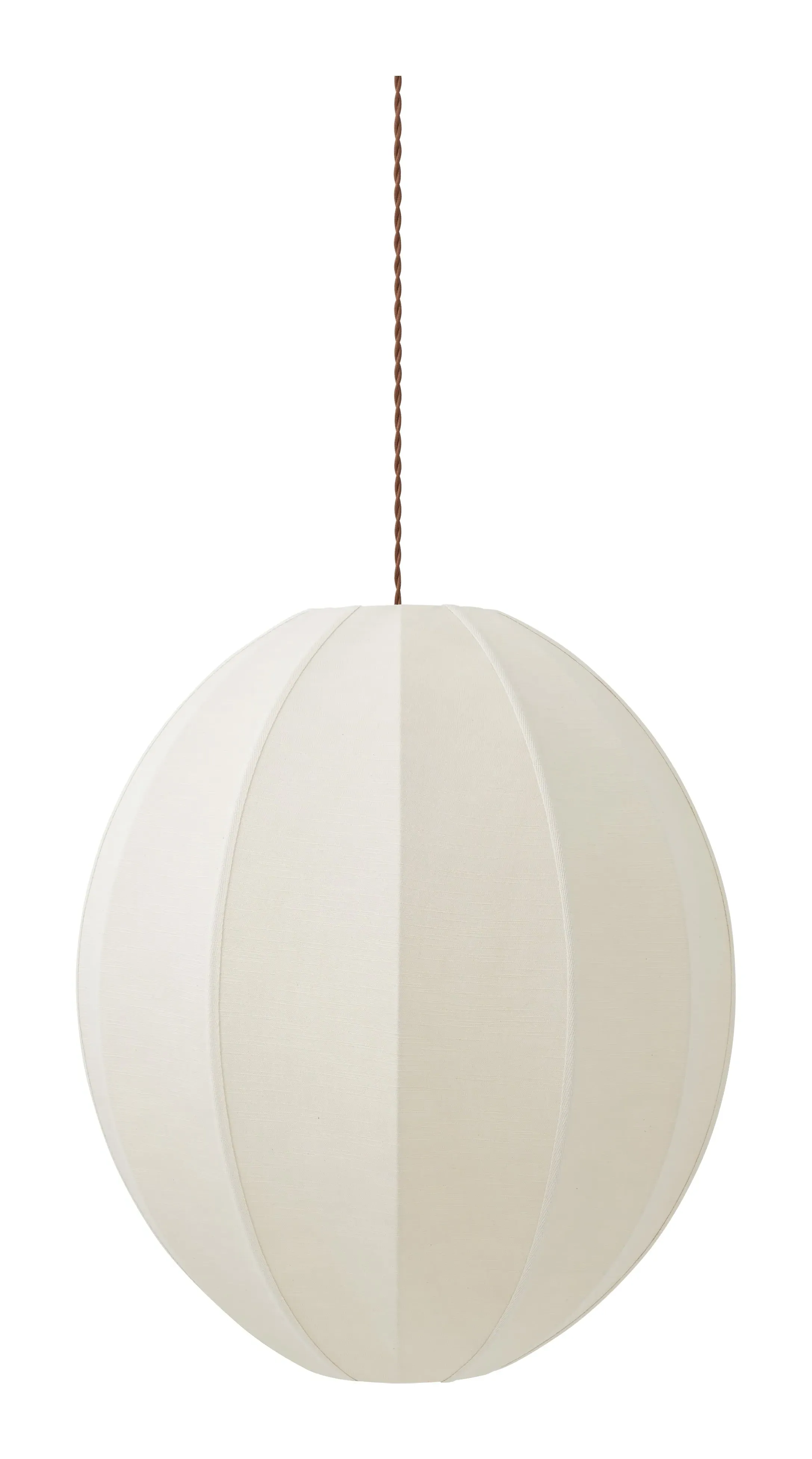 Kalix Oval Pendant Light - Raw Silk image