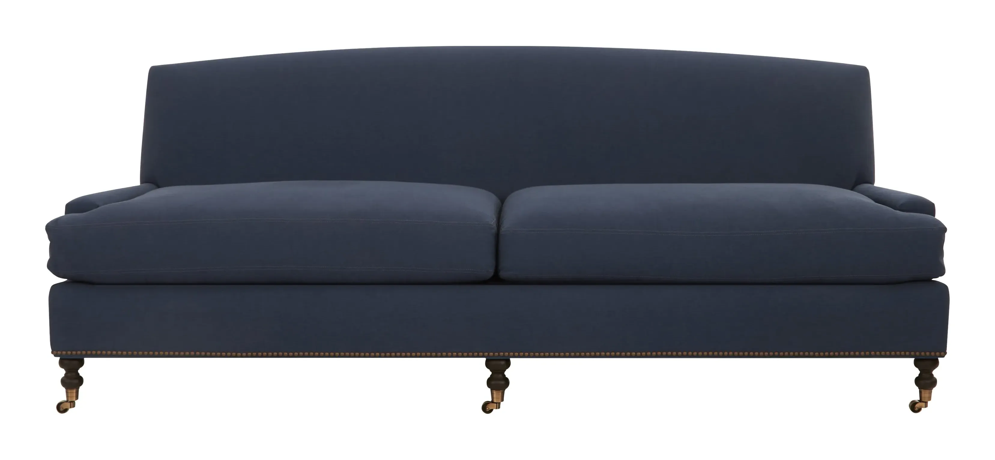 Kennedy Sofa with Nailhead Trim - Petry Denim image