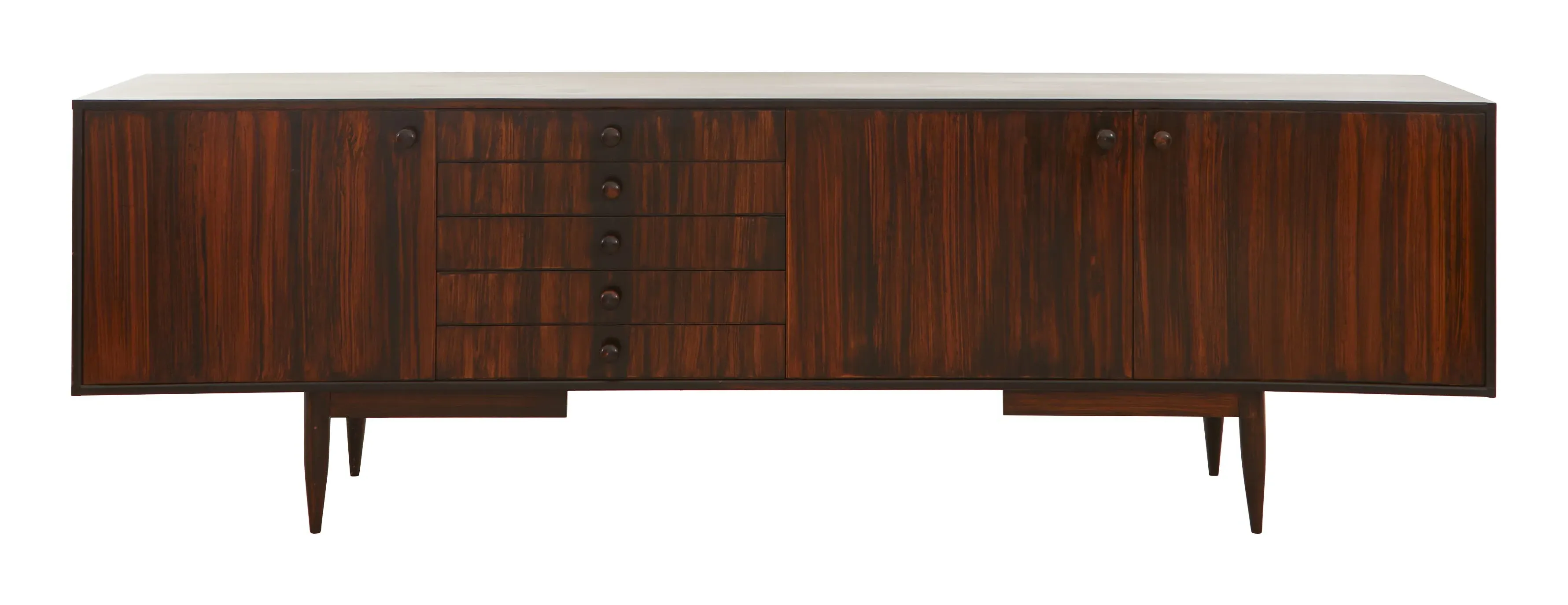 Long Wood Credenza - Rosewood image