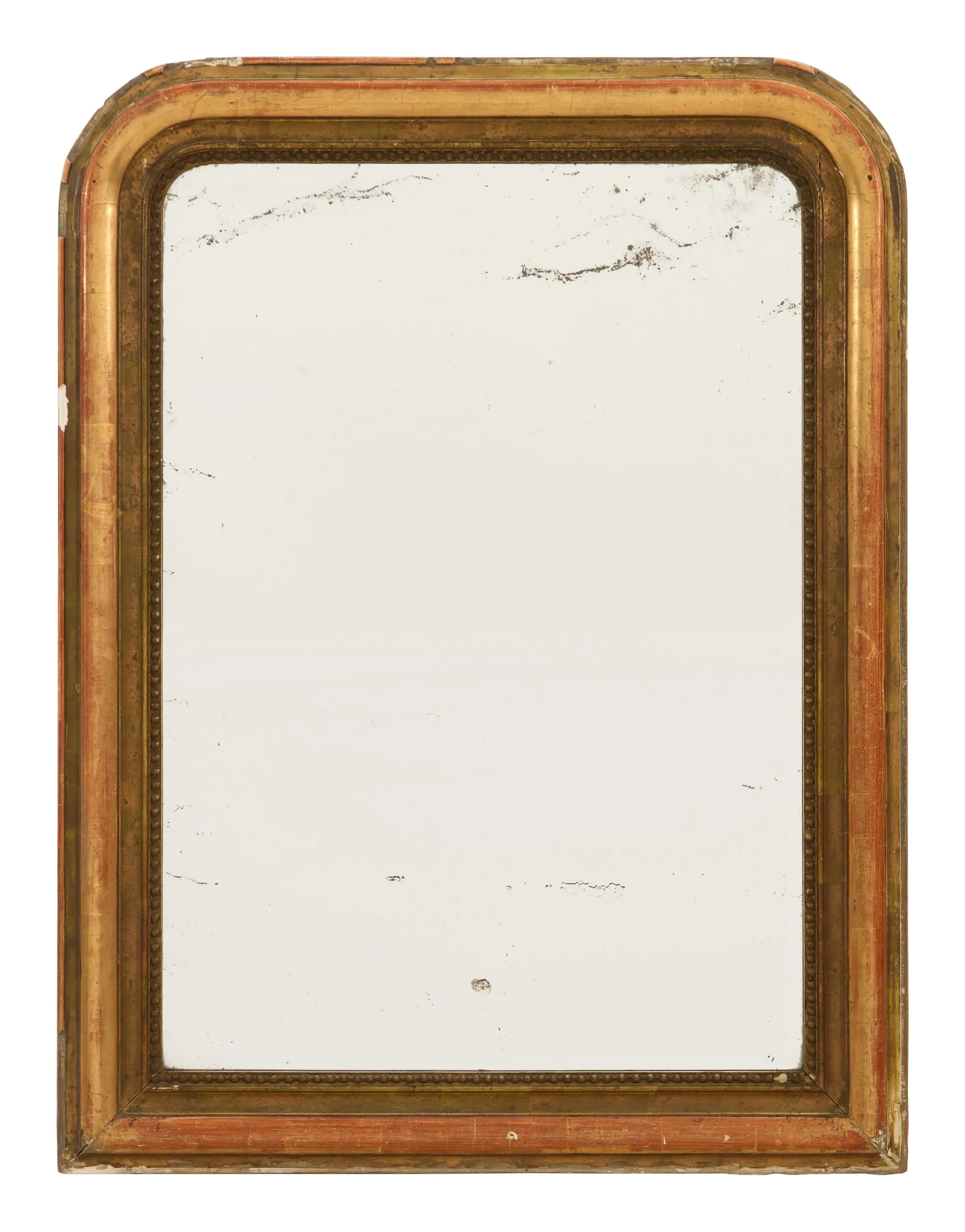Louis Philippe Mirror - Gold, Wood image