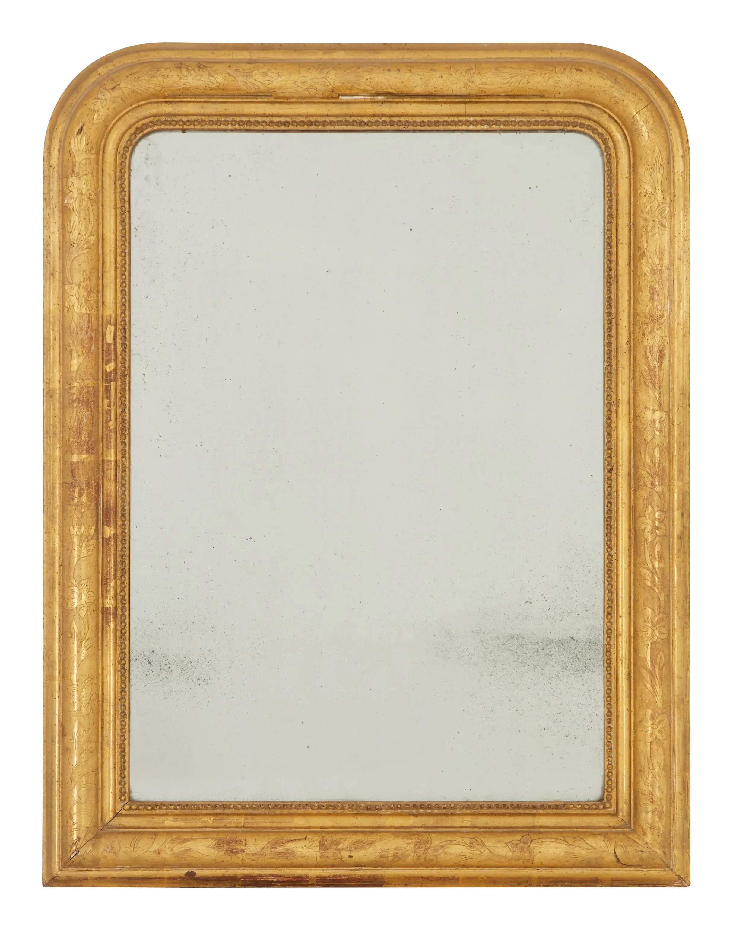 Louis Philippe Wall Mirror - Gilt Wood