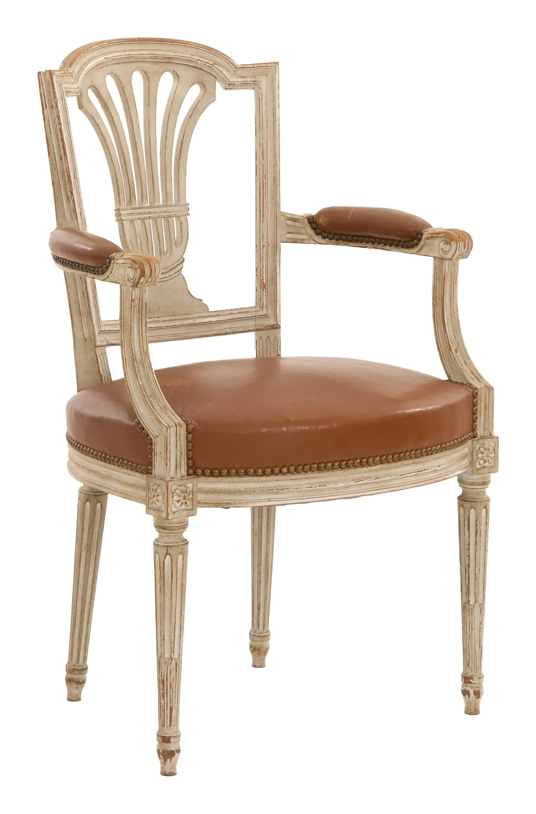 Louis XVI Armchair - Faux Leather image