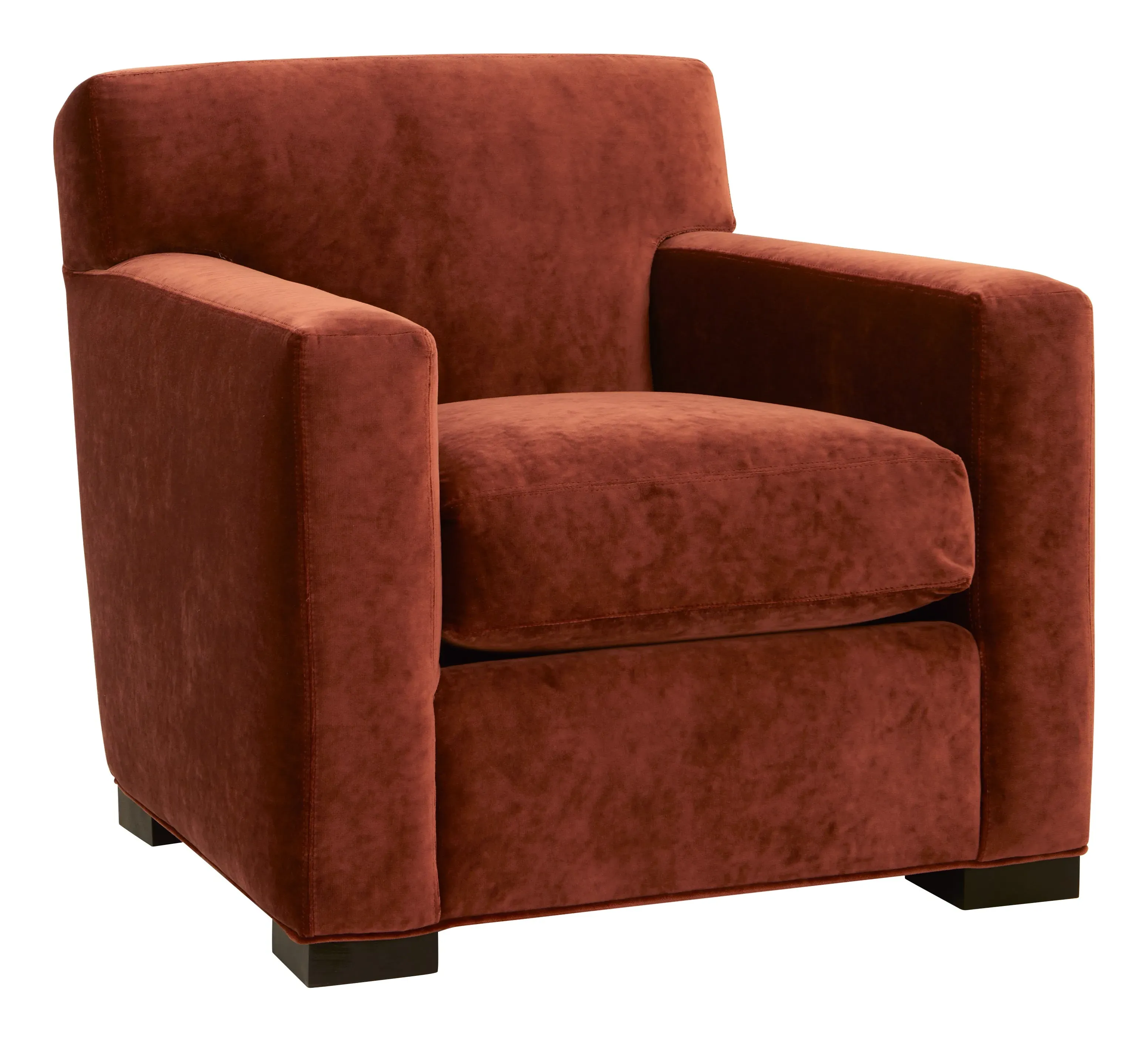 Lyle Club Chair - Cayenne, Velvet image