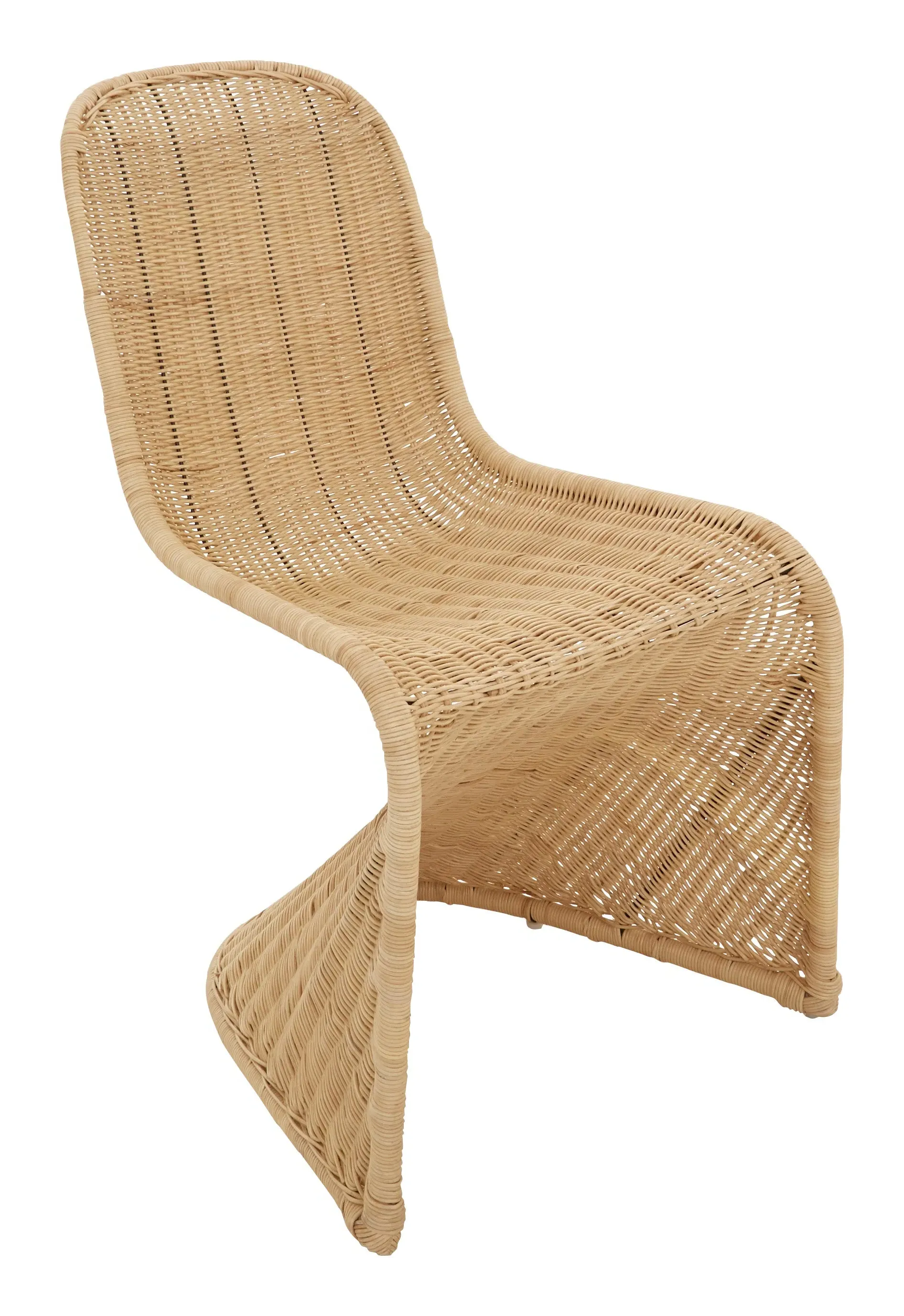 Macon S-Shaped Chair - Rattan image