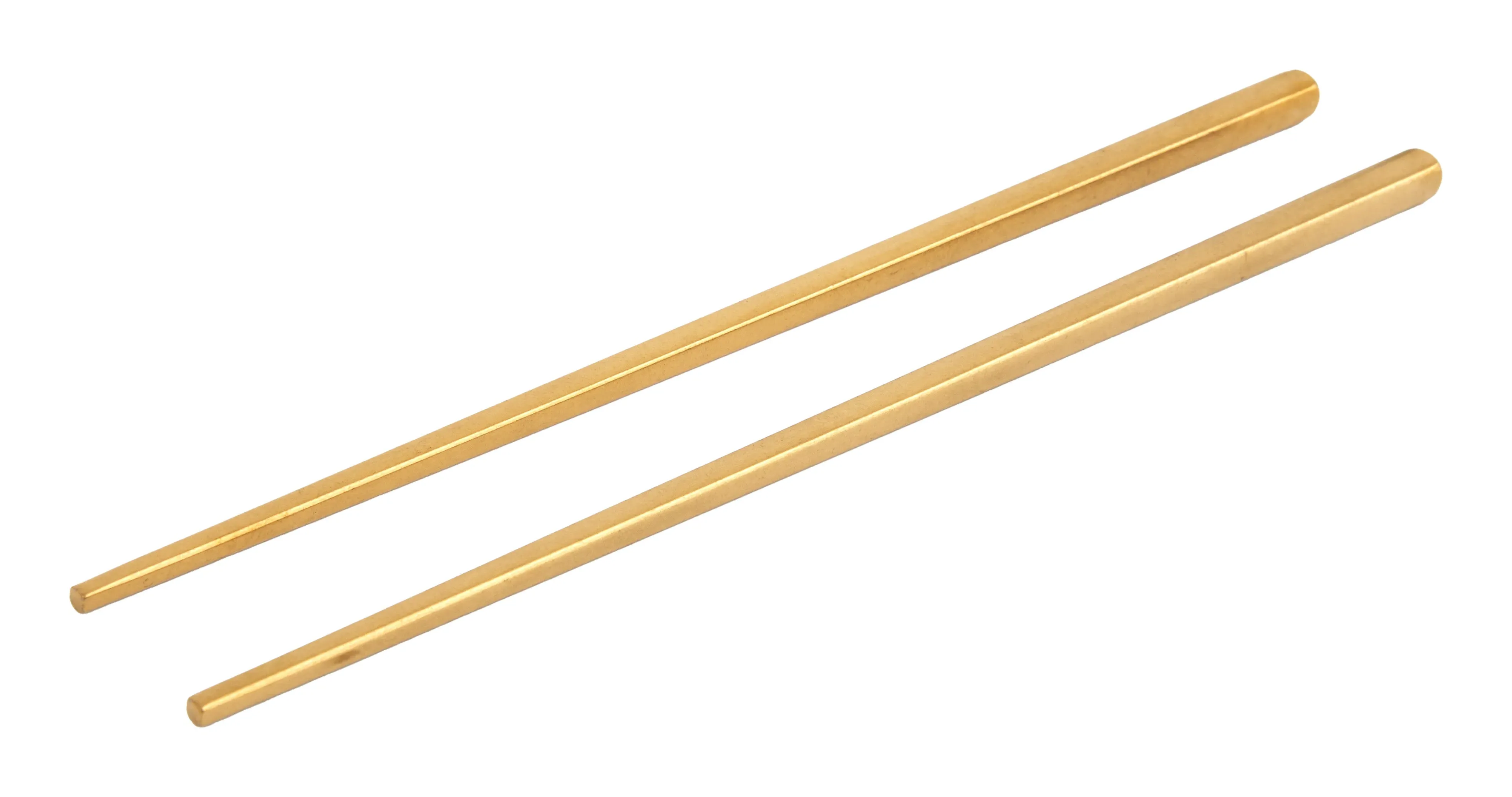 Matte Gold Chopsticks - Gold, Stainless Steel image
