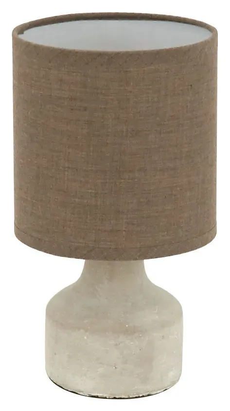 Max Petite Table Lamp - Grey, Concrete