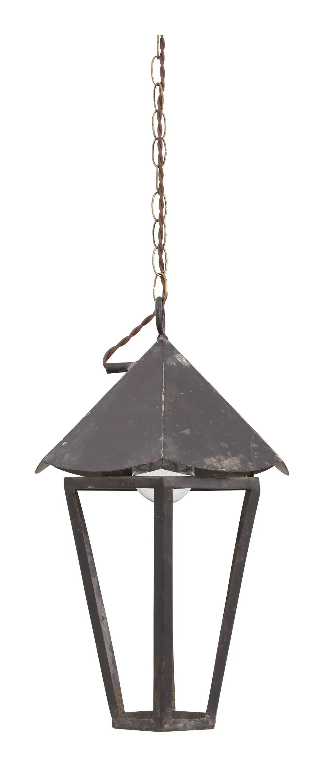 Metal Lantern - Patina image