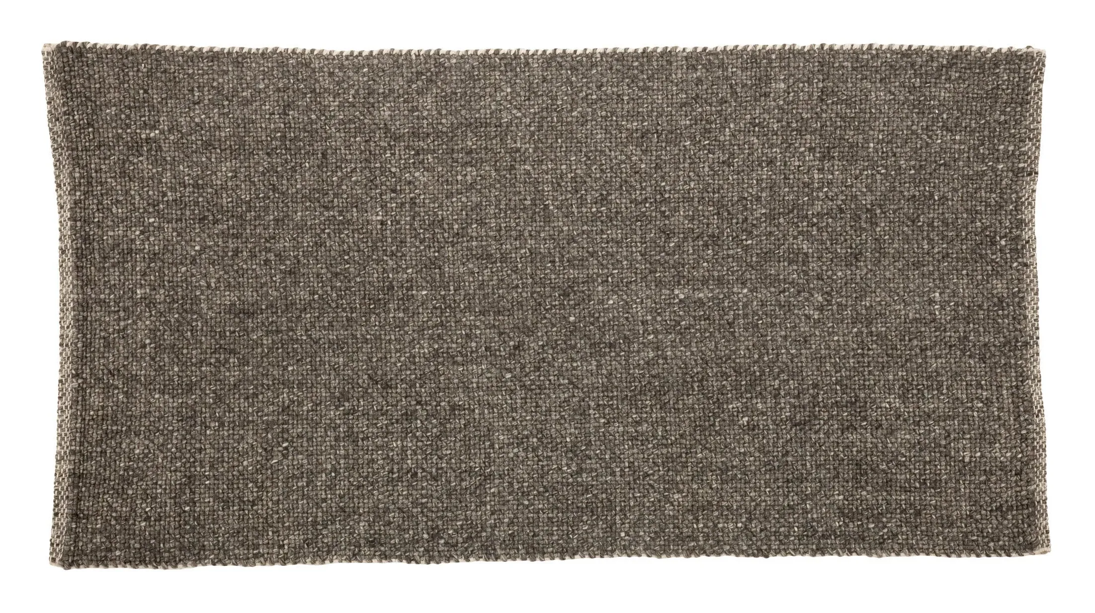 Midland Basket Weave Rug - Raven, Wool Viscose image