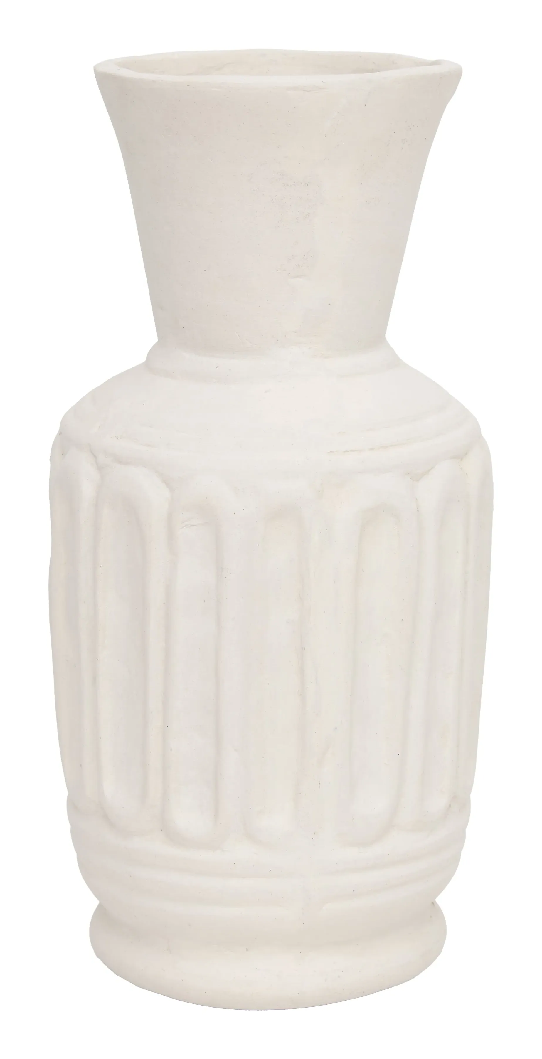 Miriam Vase - Ivory, Papier-Mâché image