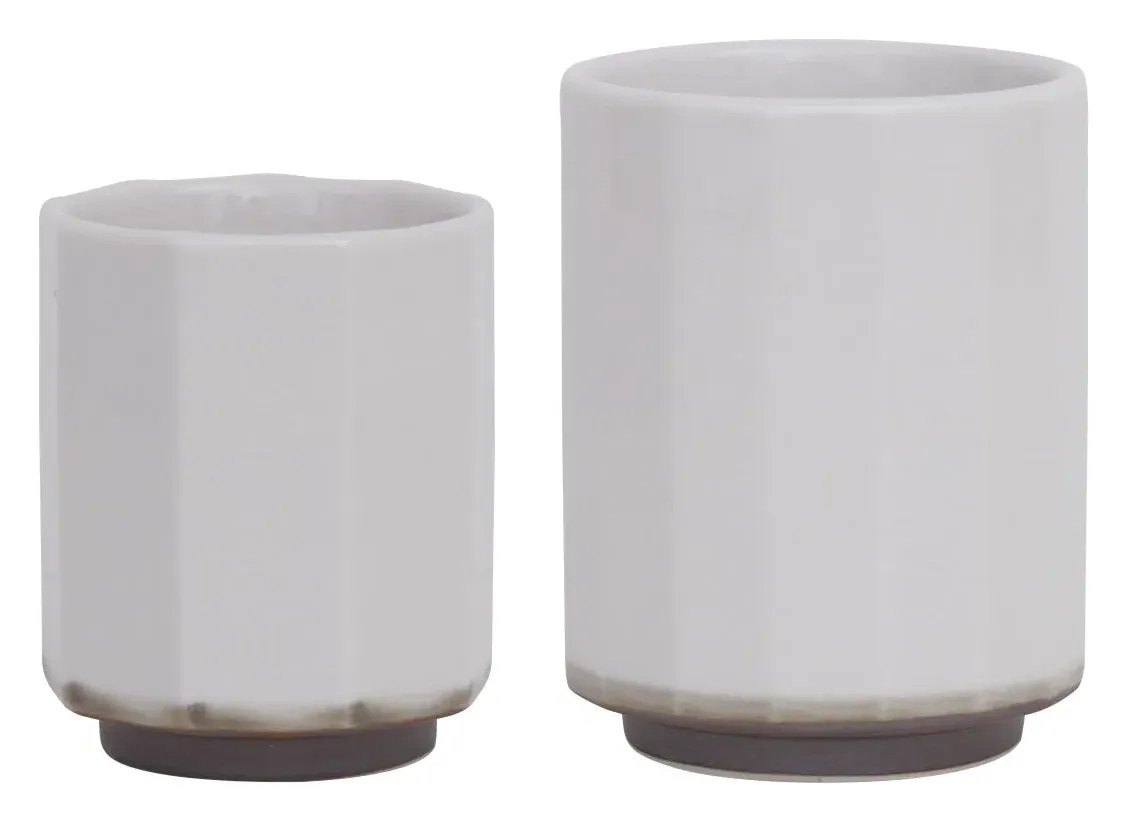 Mitsu Cups - White, Porcelain