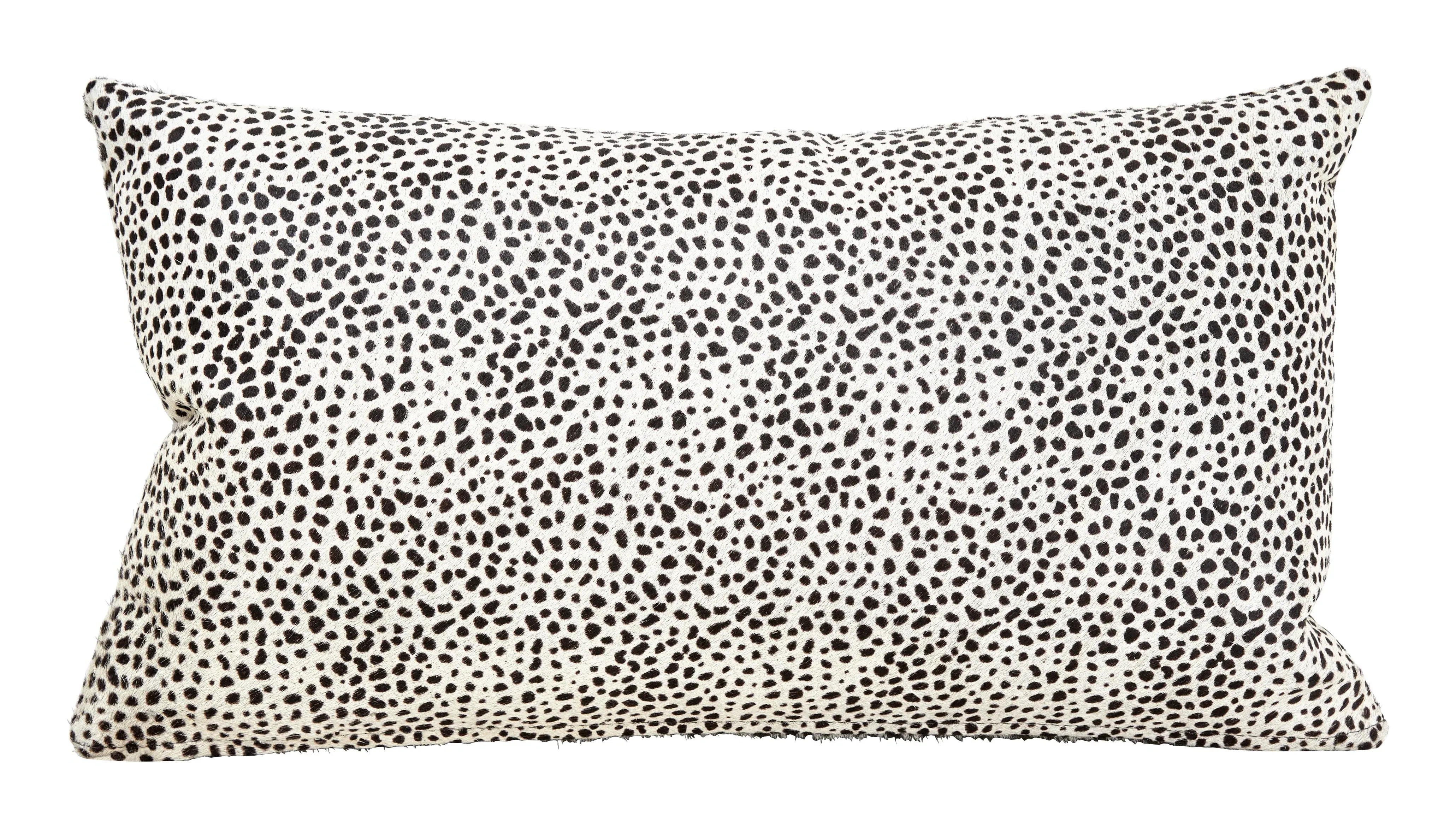 Nairobi Lumbar Pillow - White, Cowhide image