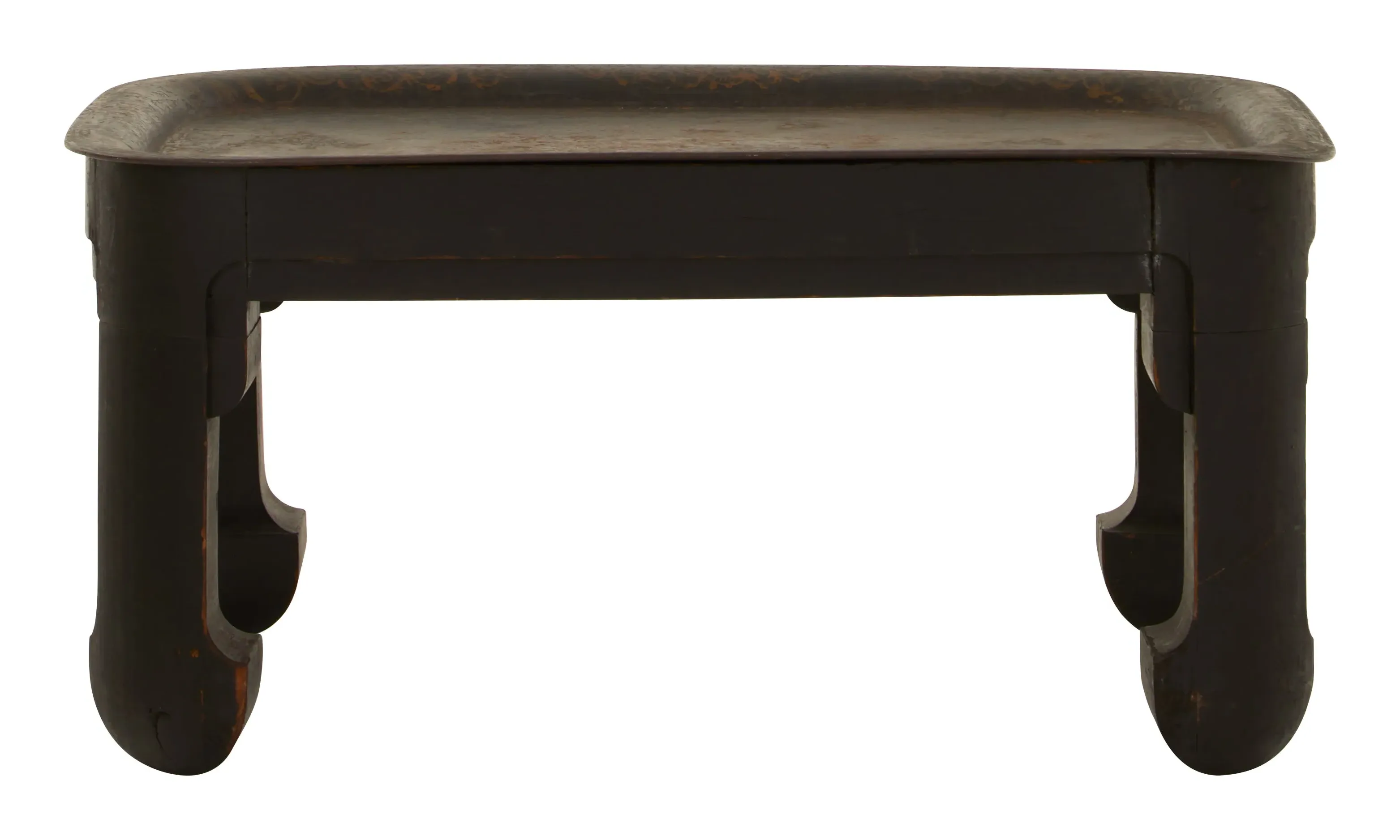 Napoleon III Tray Top Coffee Table - Ebonized Wood image