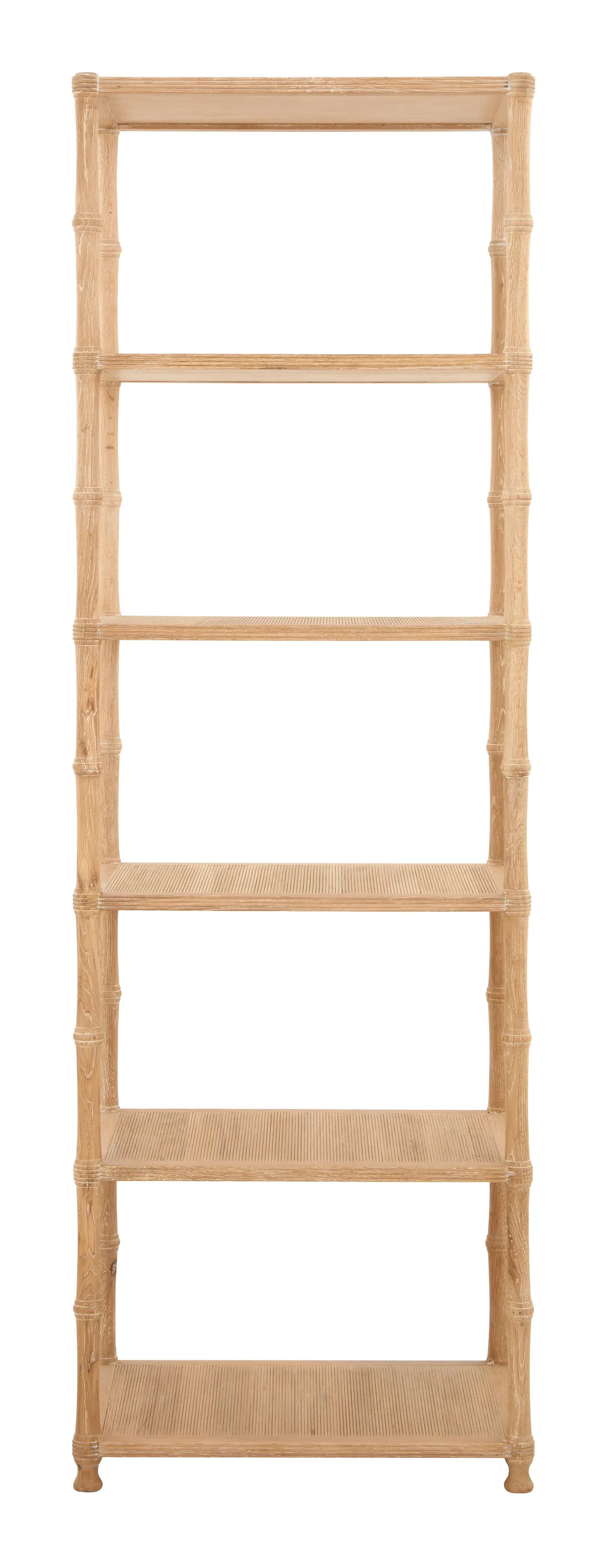 Nia Etagere Bookcase - Oak image