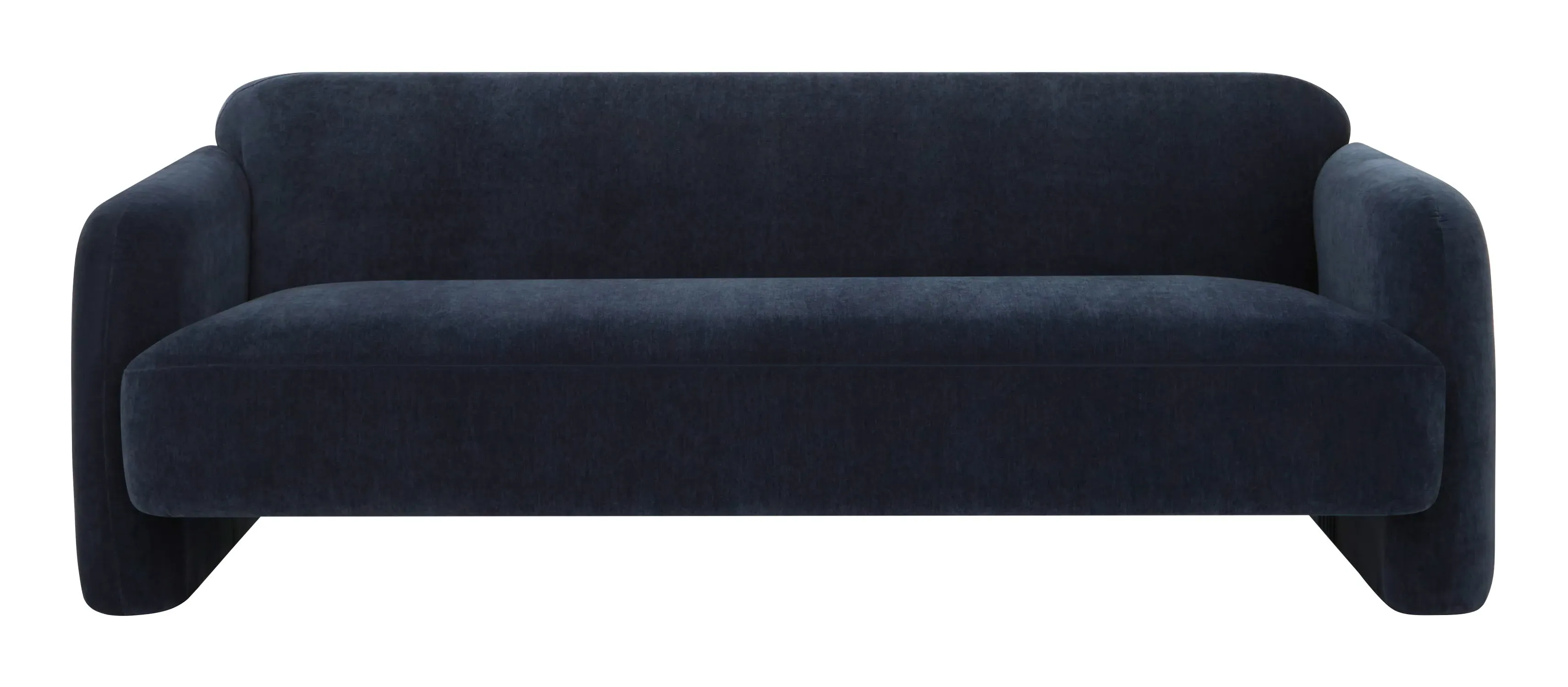 Noemie Sofa - Blue, Velvet image