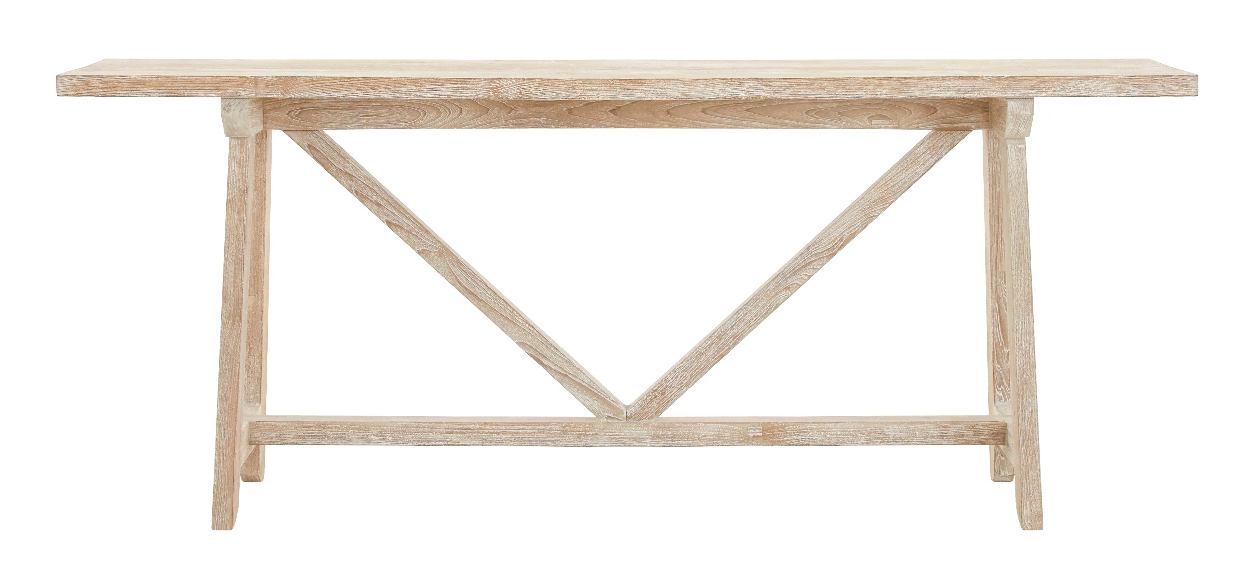 Nord Console Table - Whitewashed, Teak image
