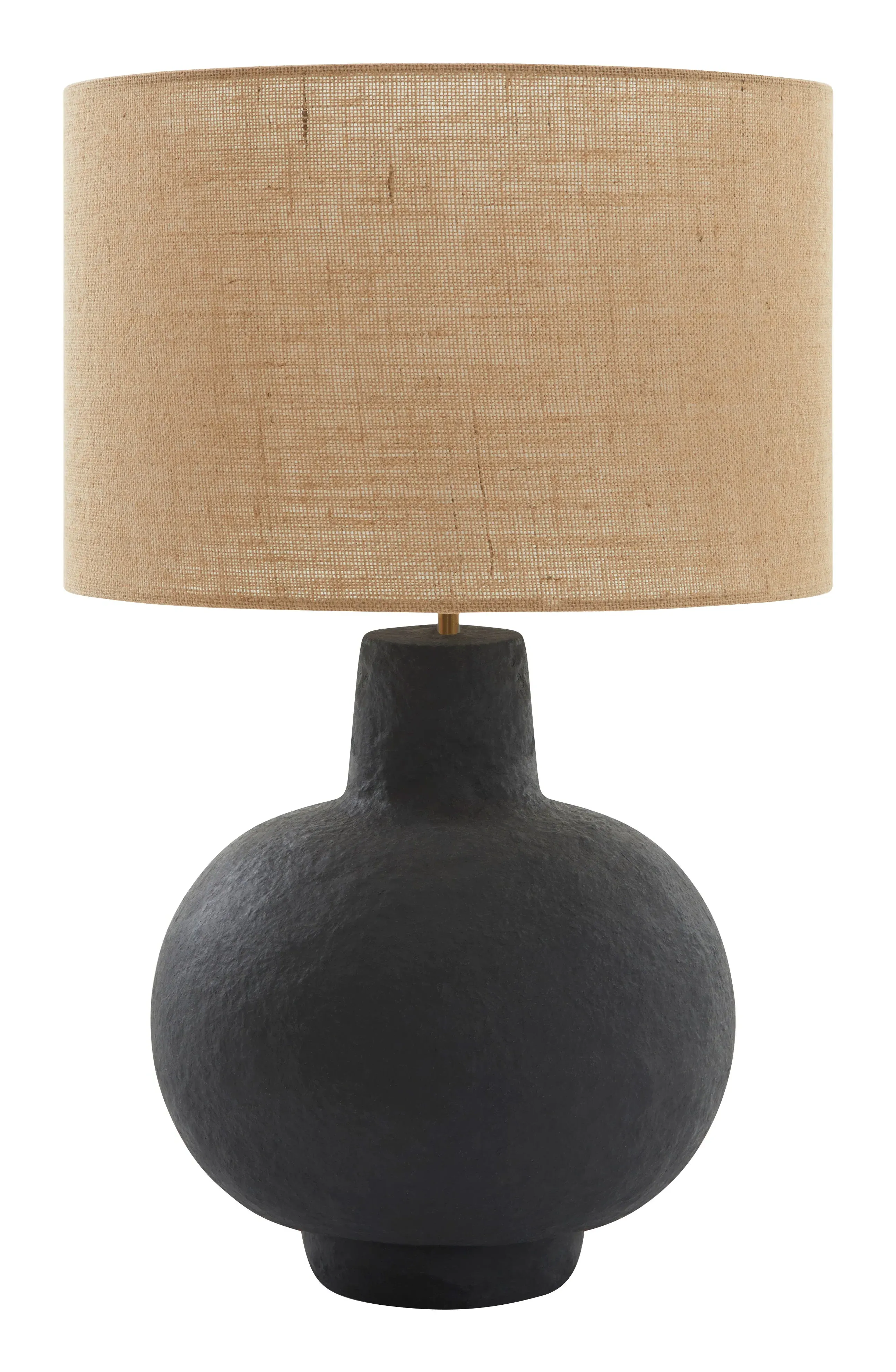 Norwich Table Lamp - Black, Papier-Mâché image