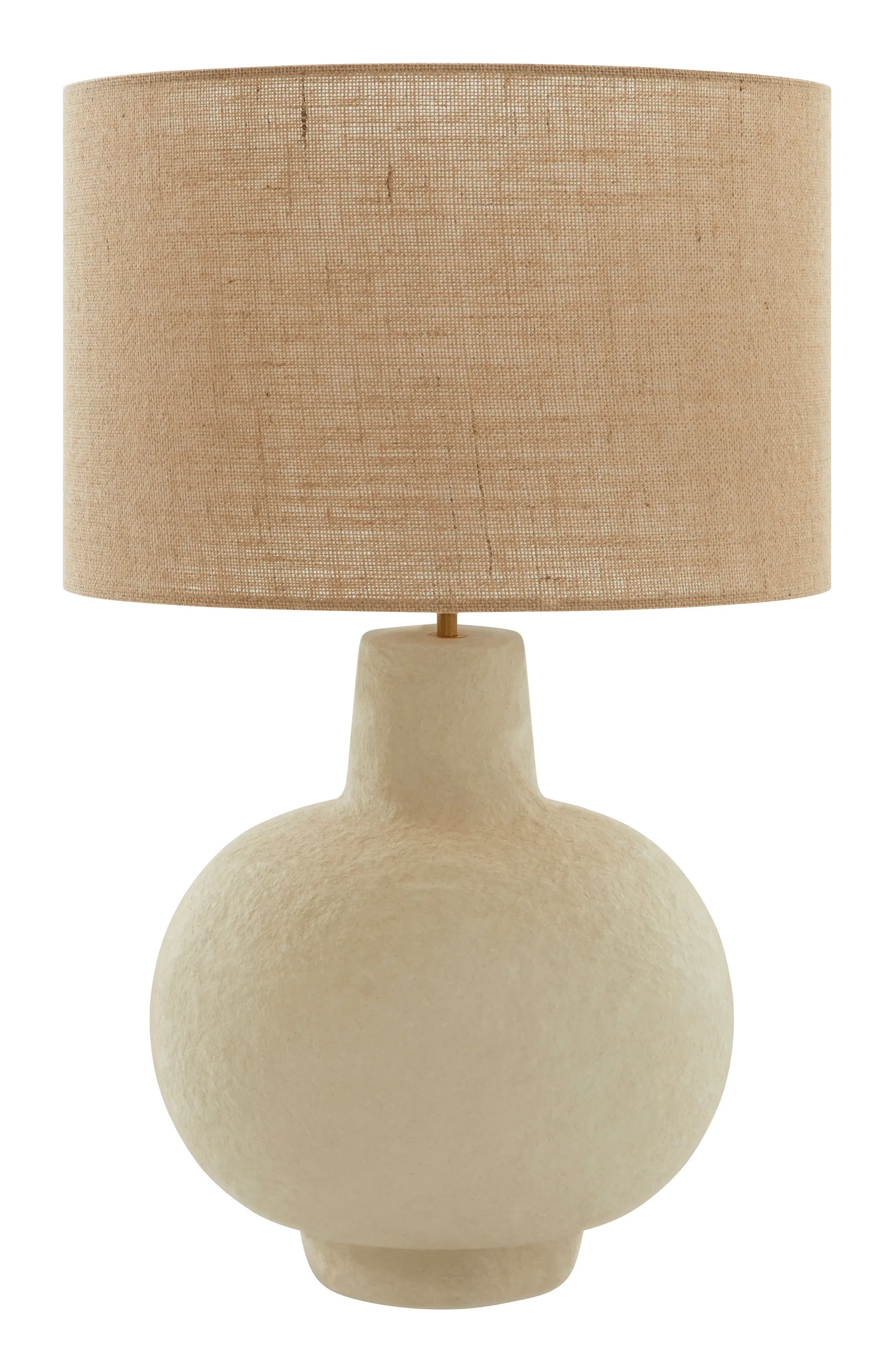 Norwich Table Lamp - Cream, Papier-Mâché