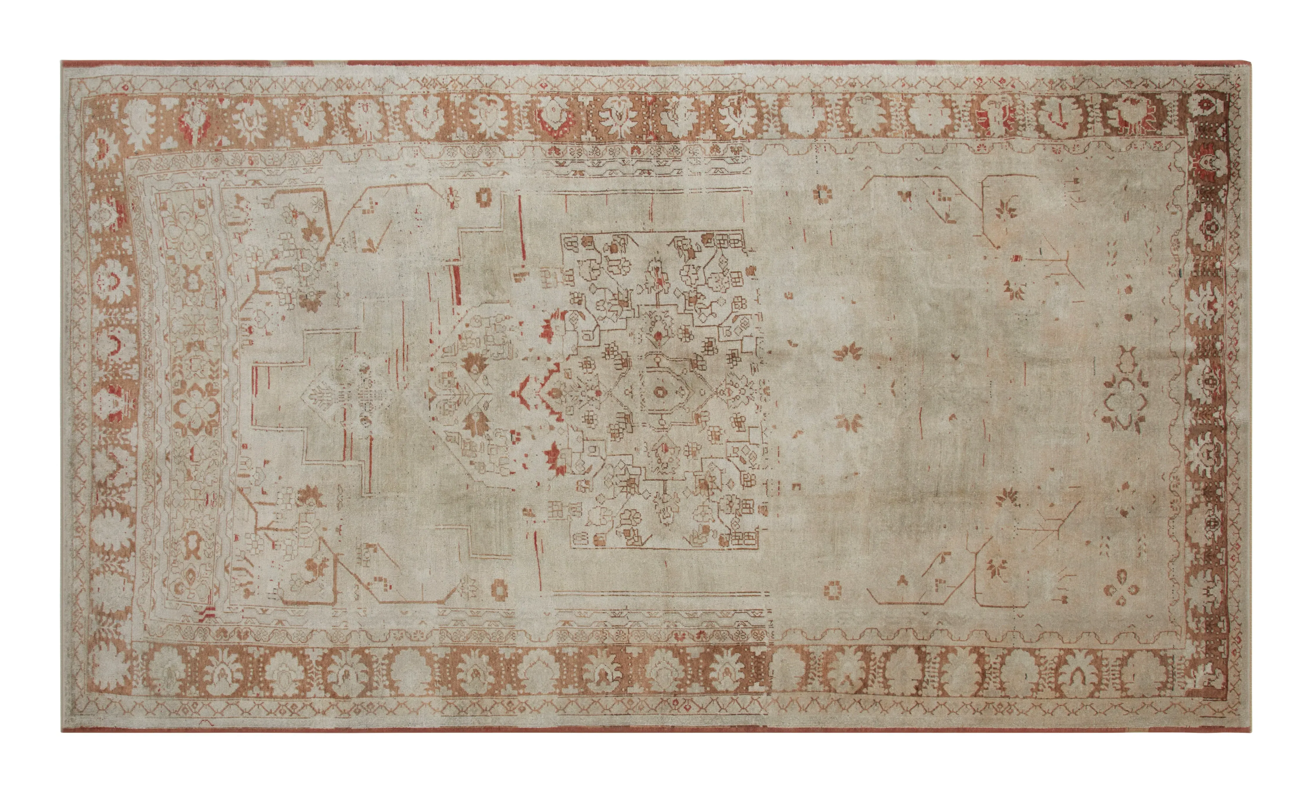 Oushak Area Rug - Wool