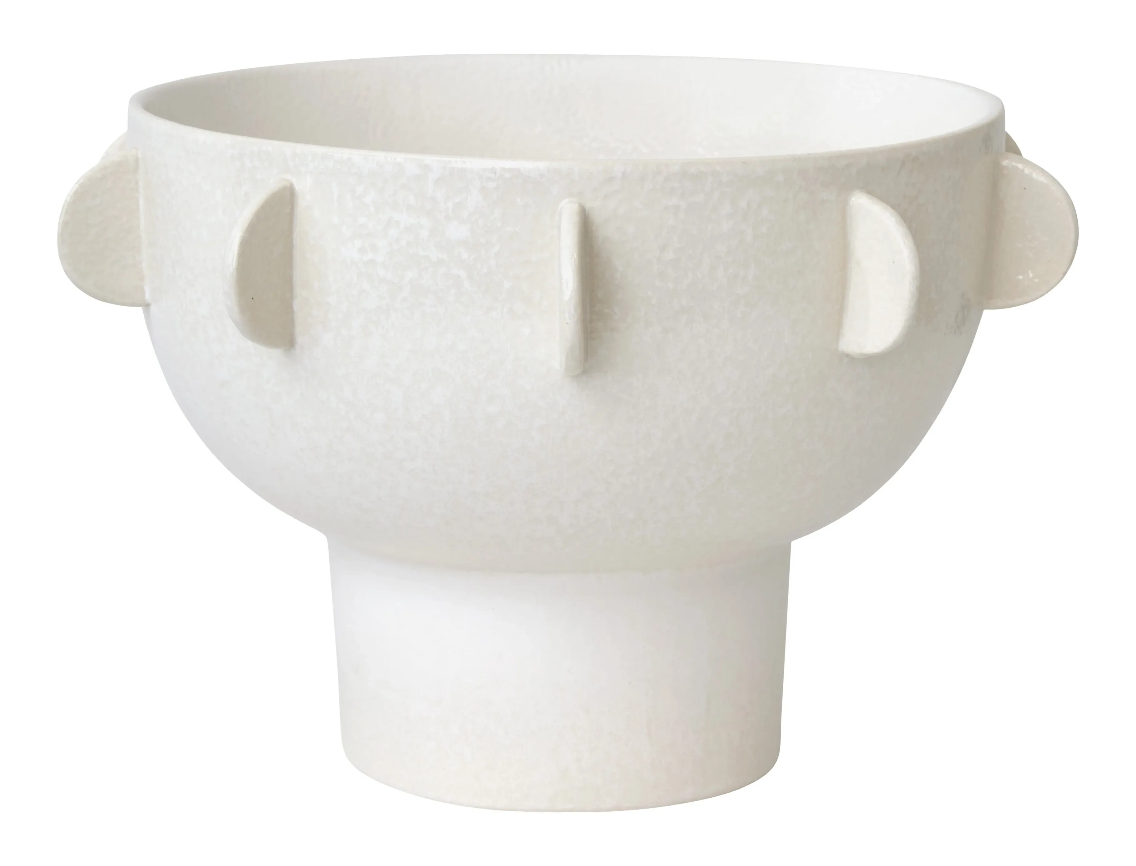 Oxnard Footed Bowl - Ivory image