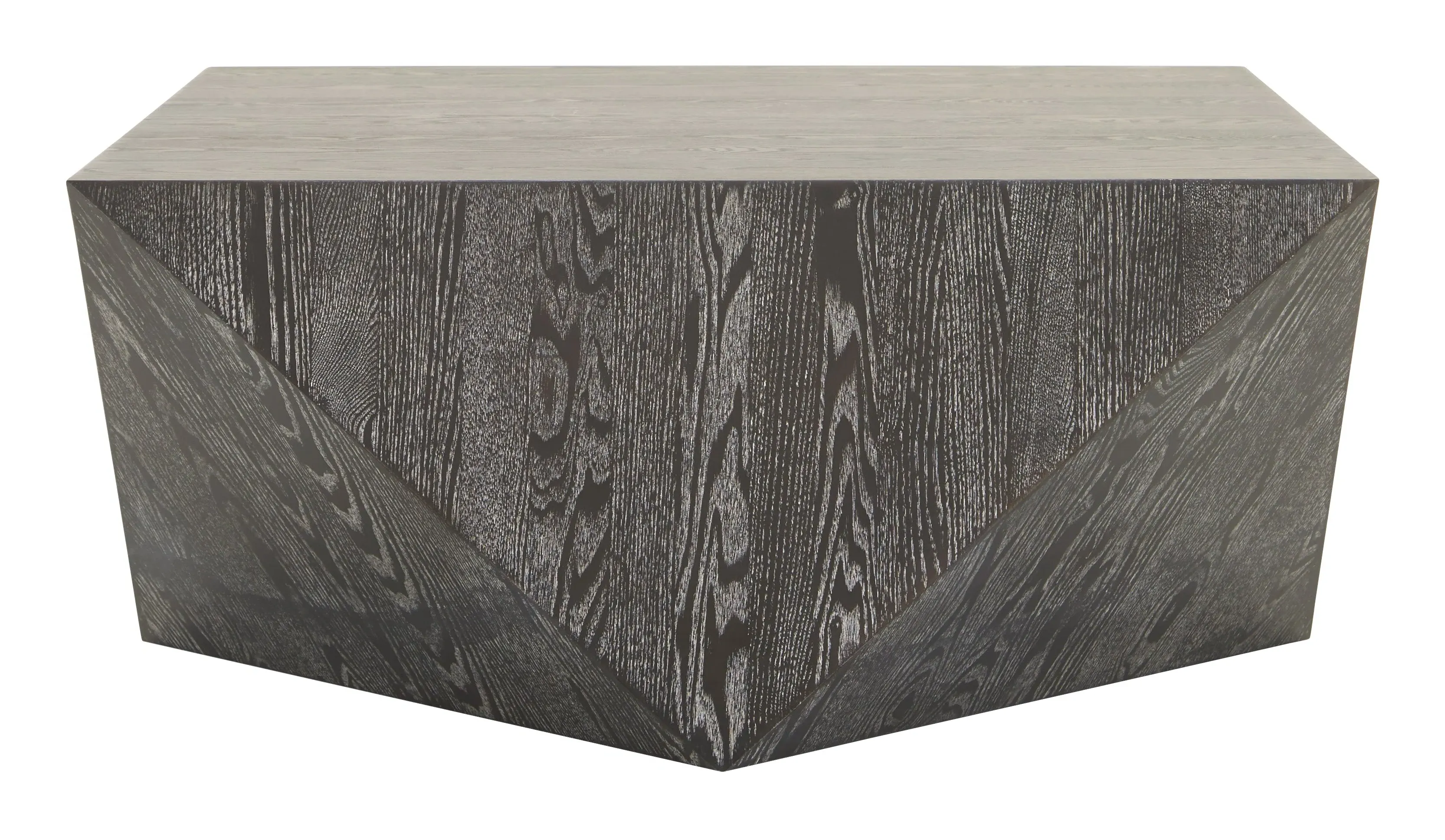Paget Square Coffee Table - Black, Ash Veneer image