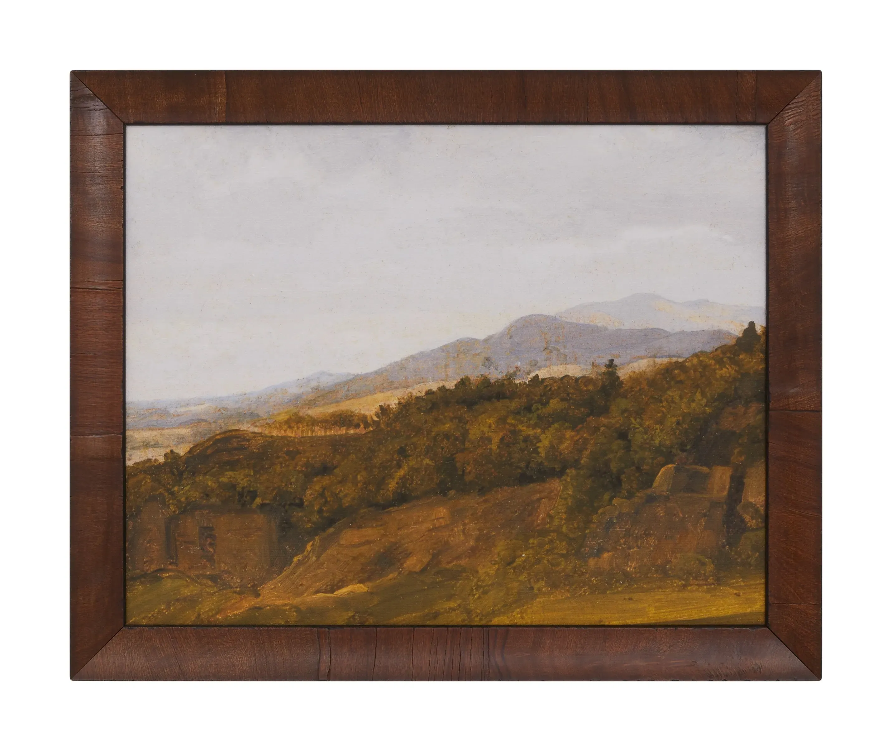 Pastoral Landscape Canvas Print - Wood Frame image