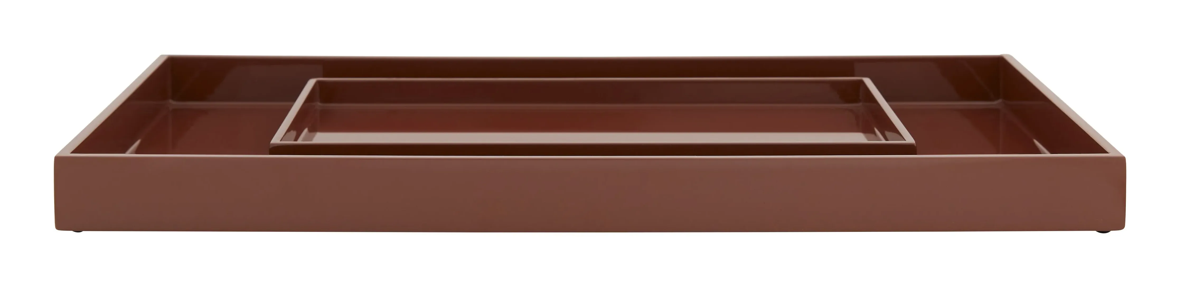 Pelham Rectangular Tray - Sienna Brown