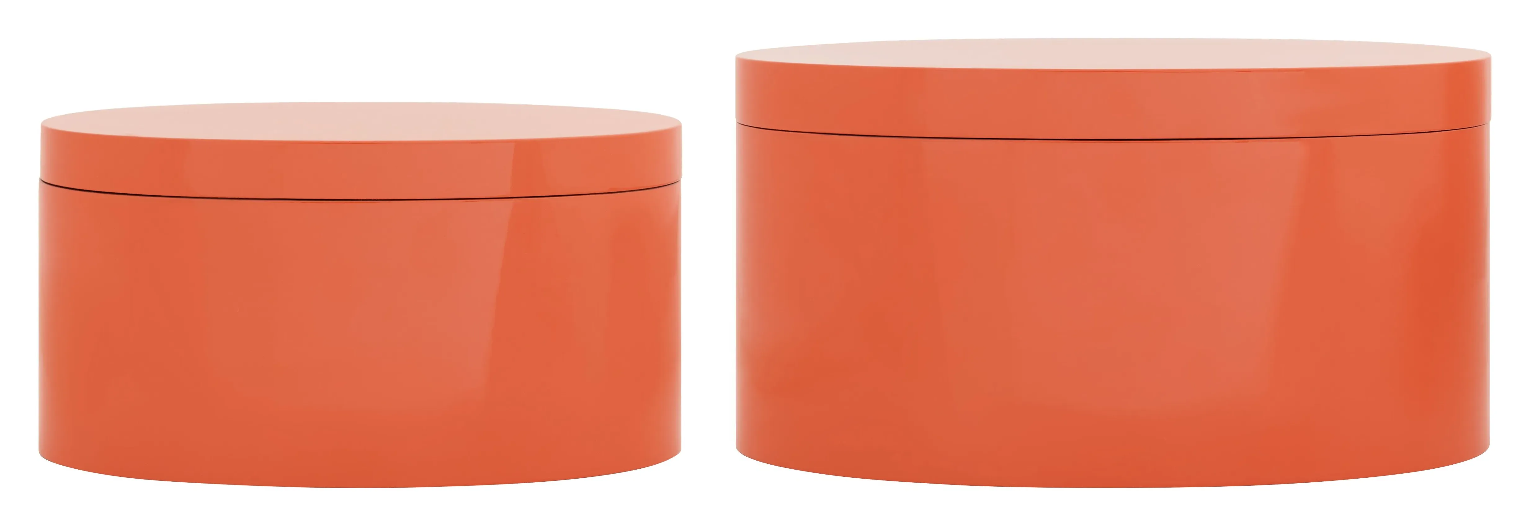 Pelham Storage Boxes with Lid - Orange image