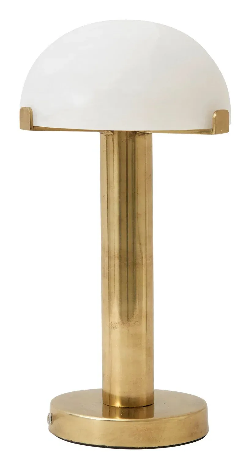 Petra Dome Table Lamp - Brass, Alabaster image