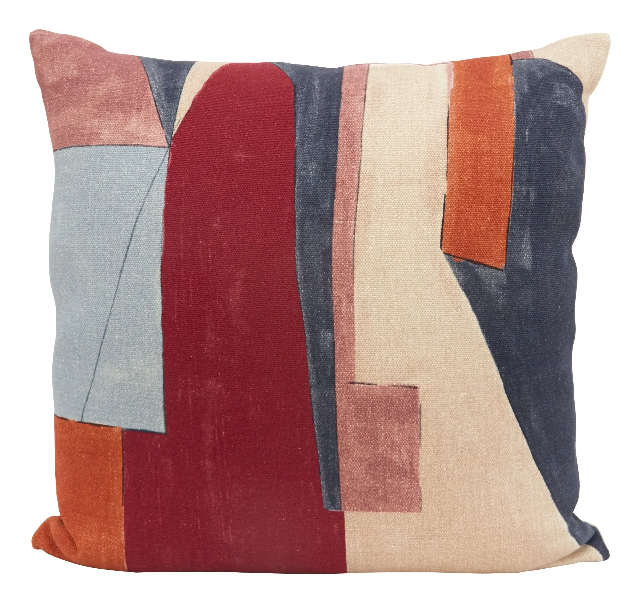 Piece Jewel Throw Pillow - Multi-Color, Linen image