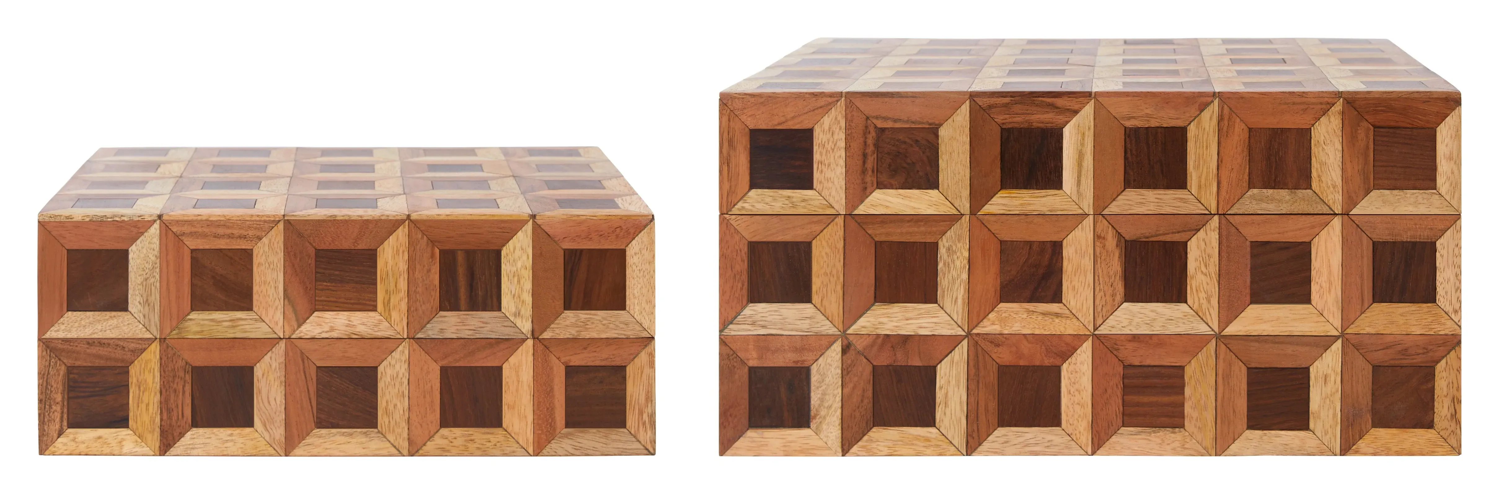 Pietro Storage Box - Mango, Acacia Wood image