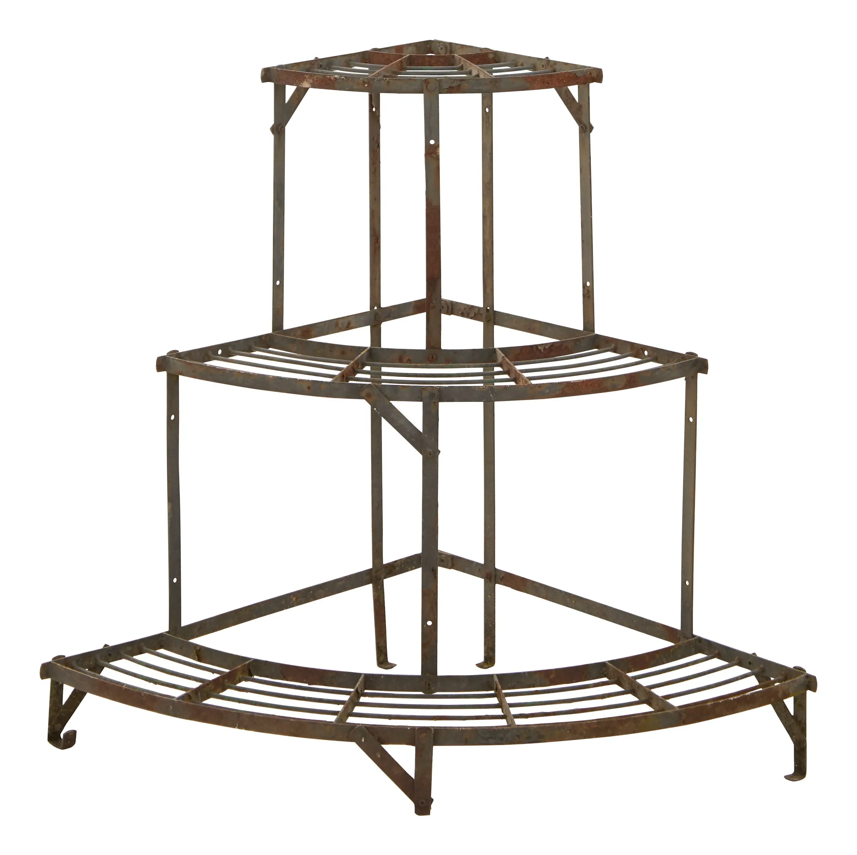 Plant Stand - Weathered Metal image