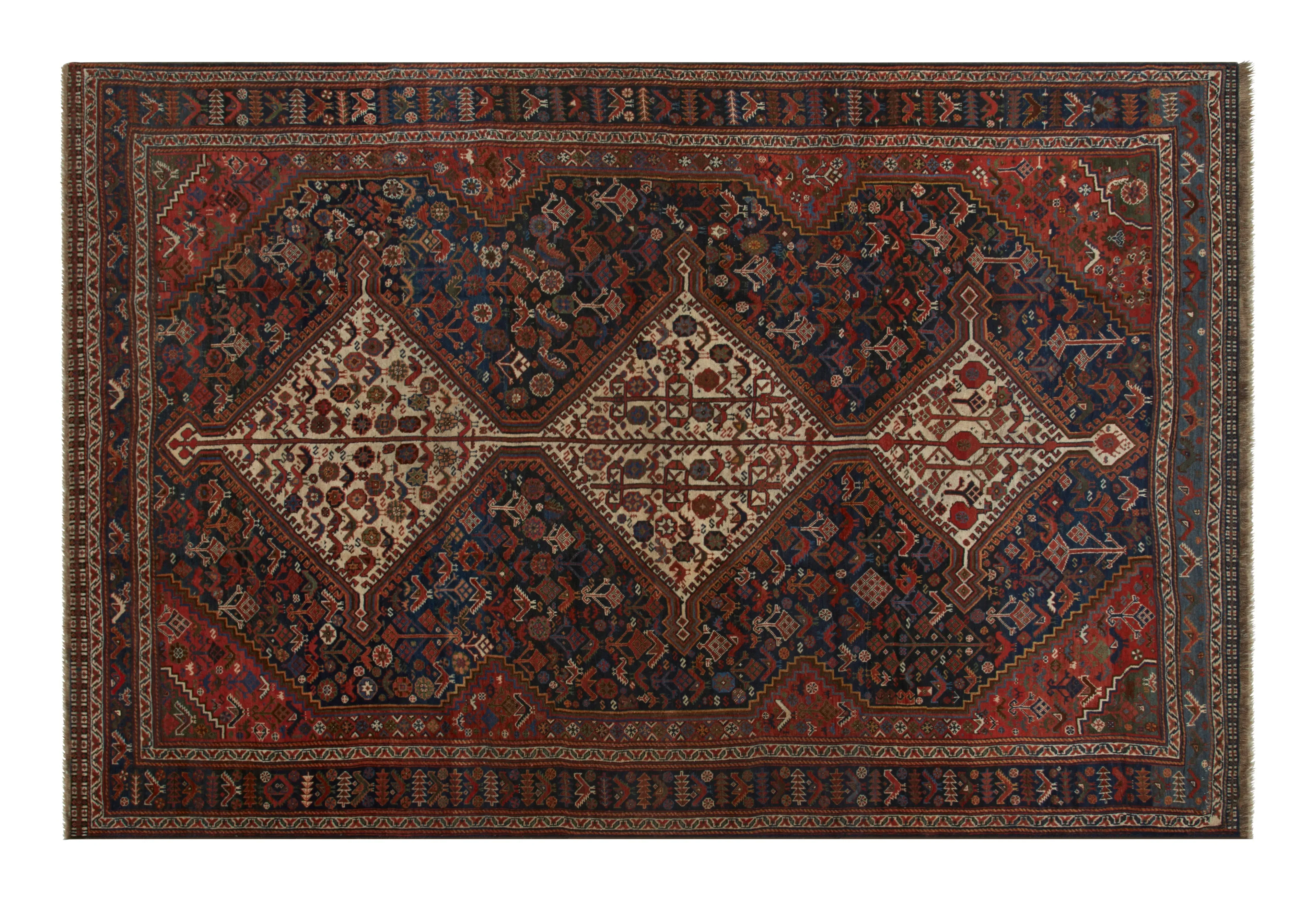 Qashqai Hand Knotted Rug - Vegetable Dyed, Wool