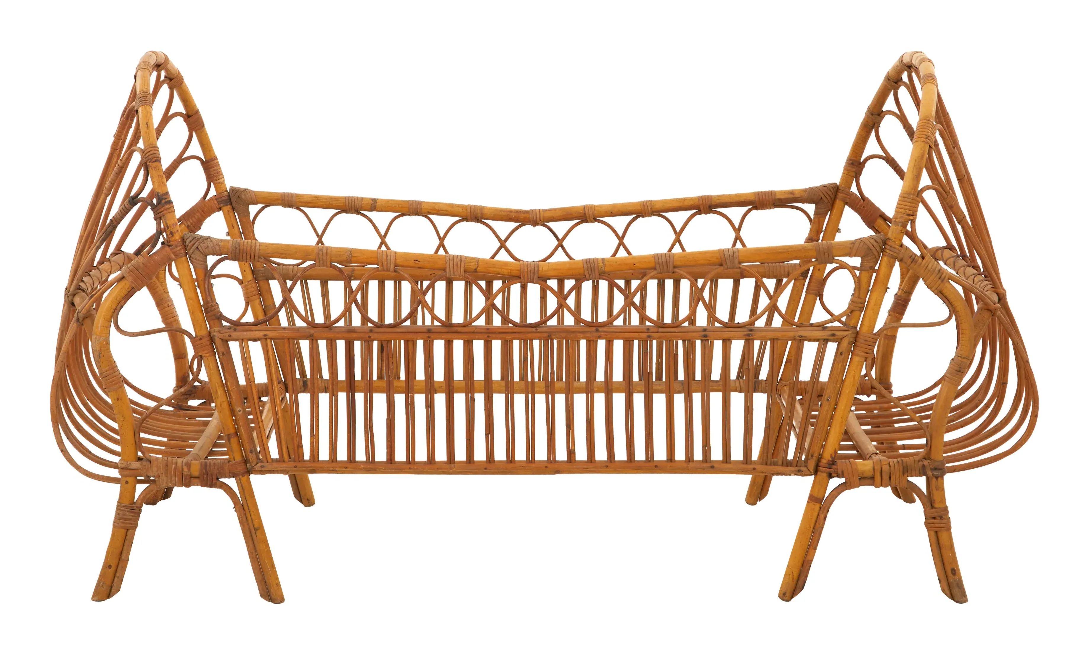 Queen Size Bed Frame - Rattan image