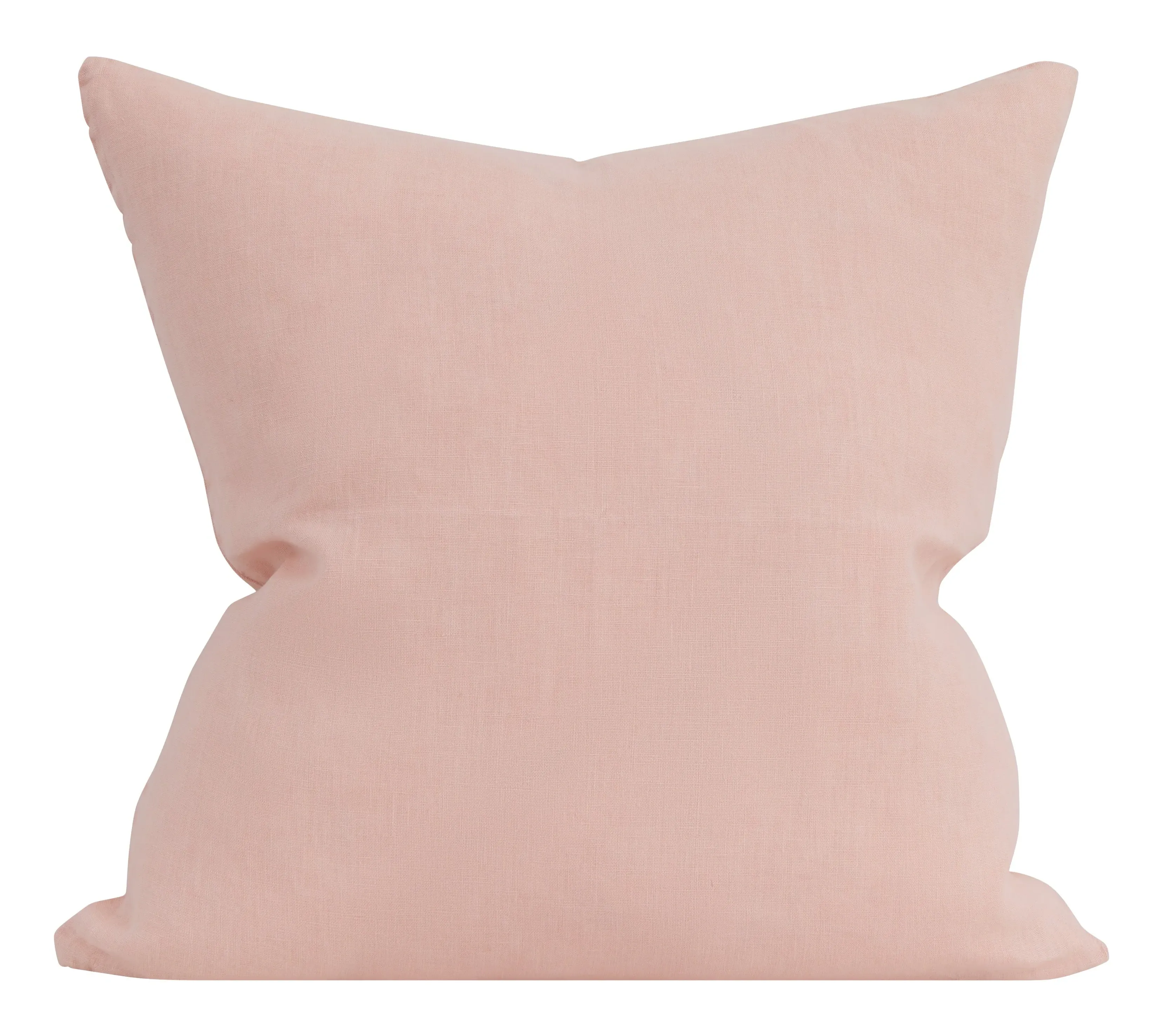 Rainier Throw Pillow - Peony, Linen