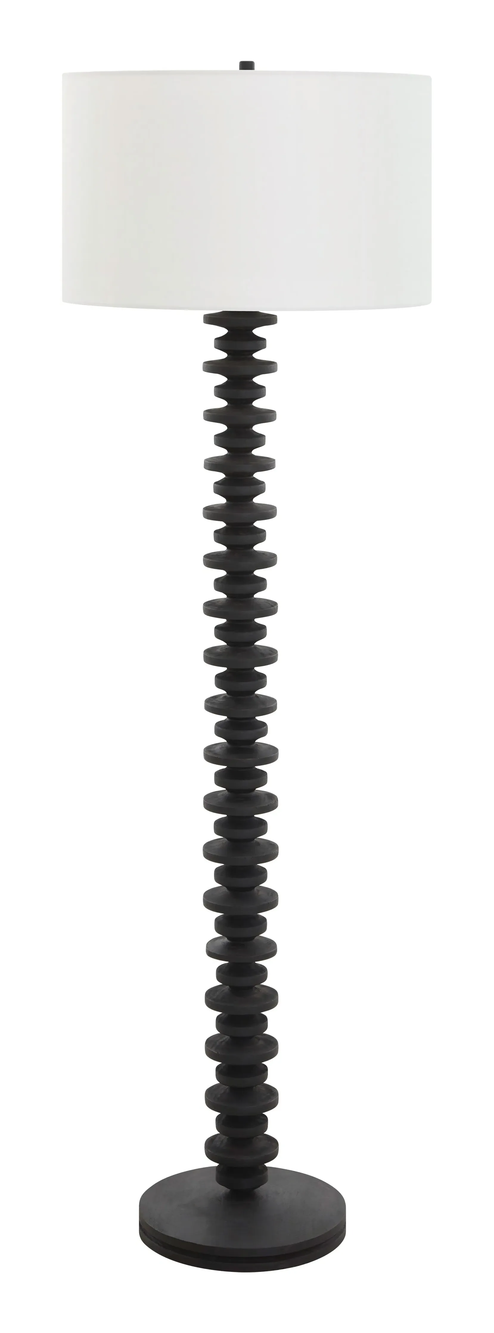 Ripple Floor Lamp - Ebony, Birch Wood image