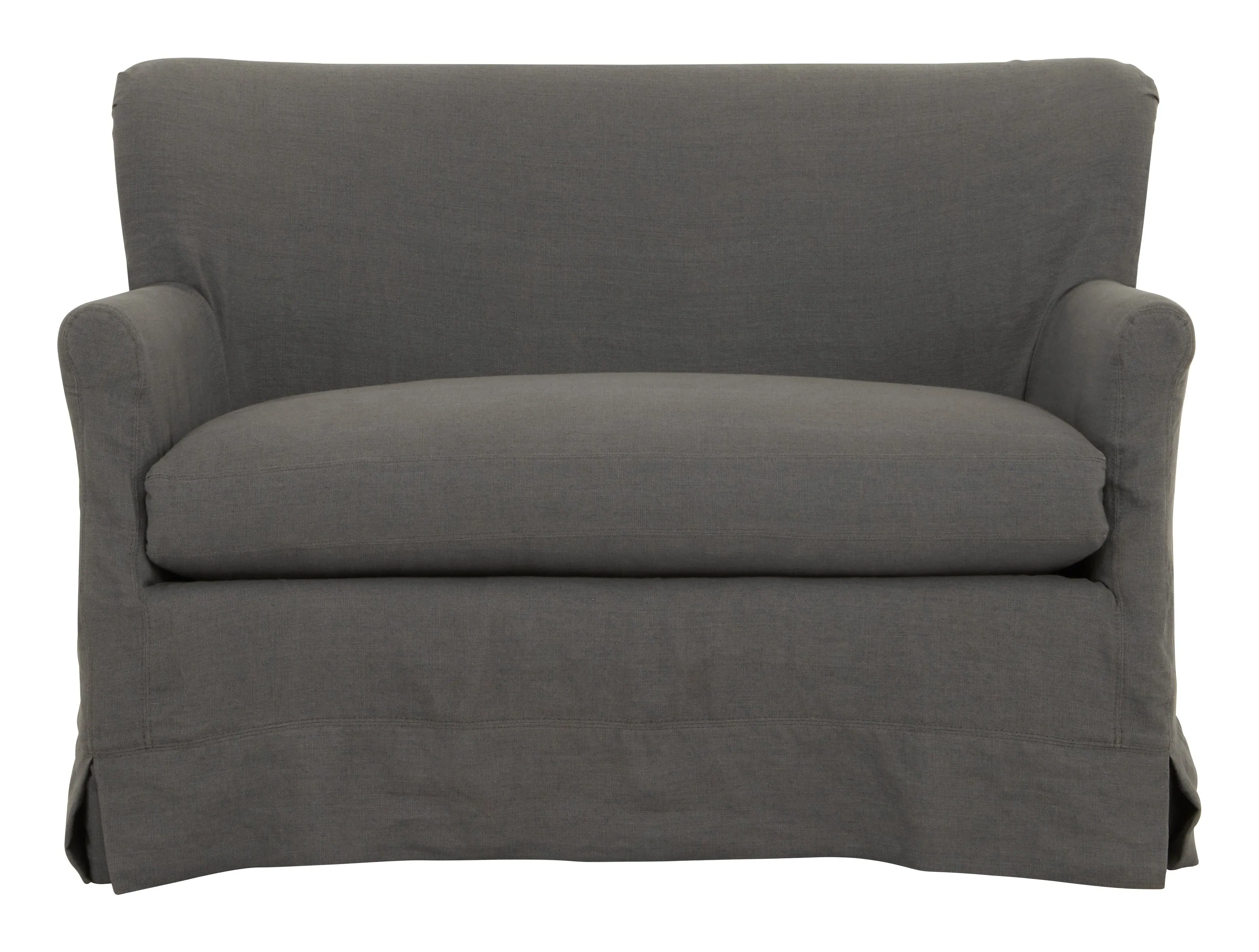 Rivington Loveseat with Slipcover - Slate, Linen image