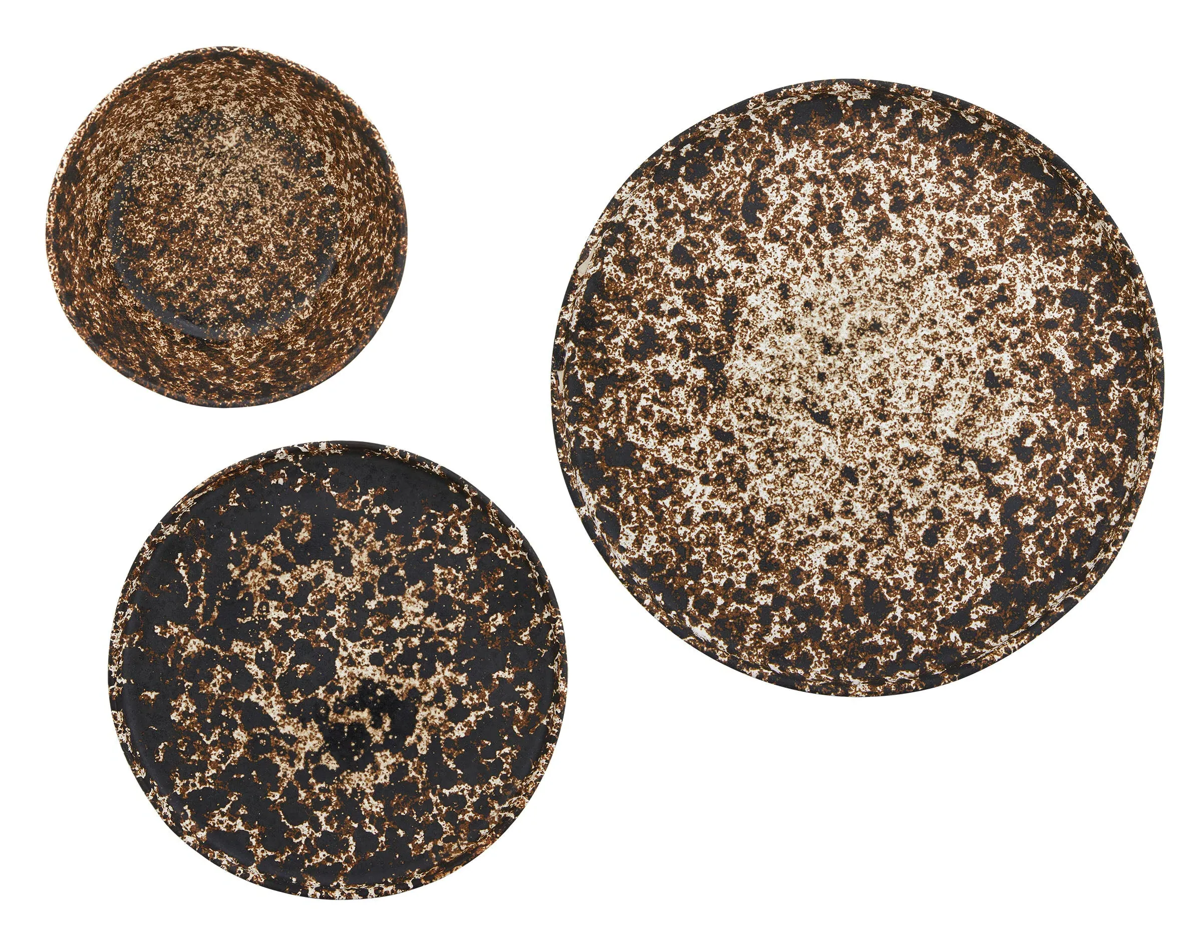 Rocco Dinnerware Set - Brown, Stoneware