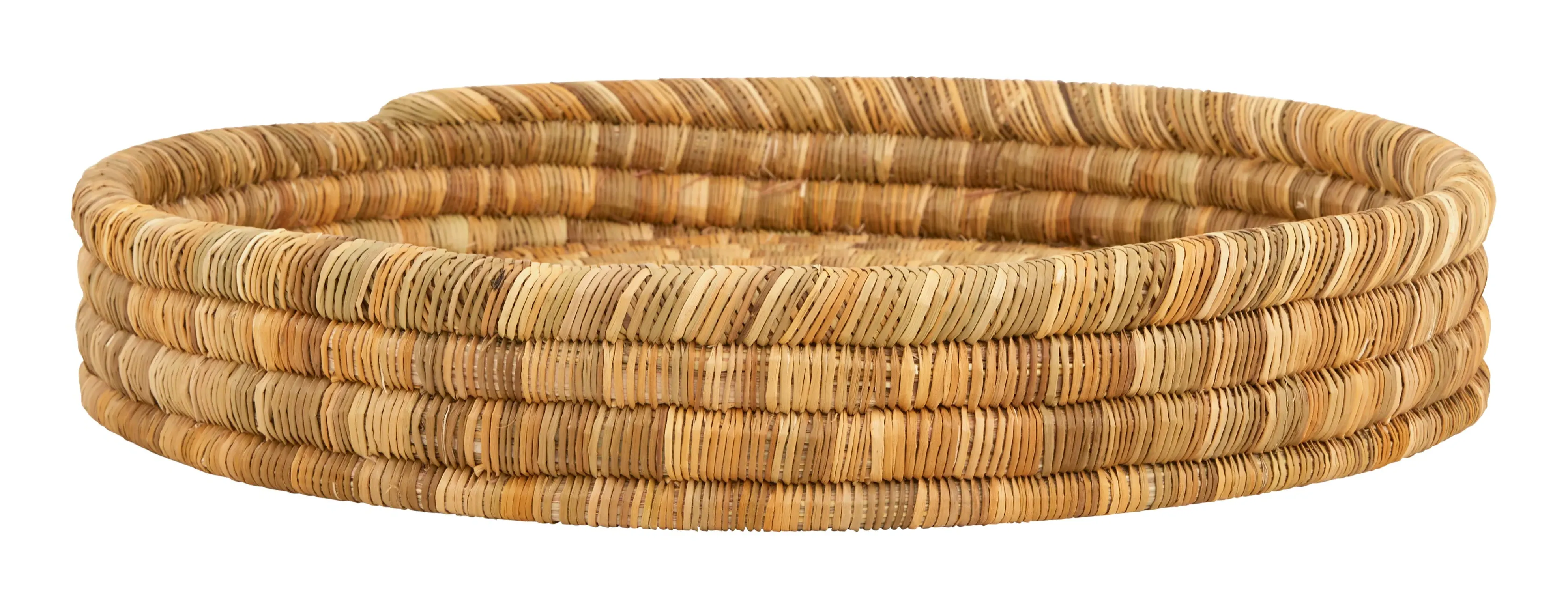 Roti Round Tray - Natural Rattan image