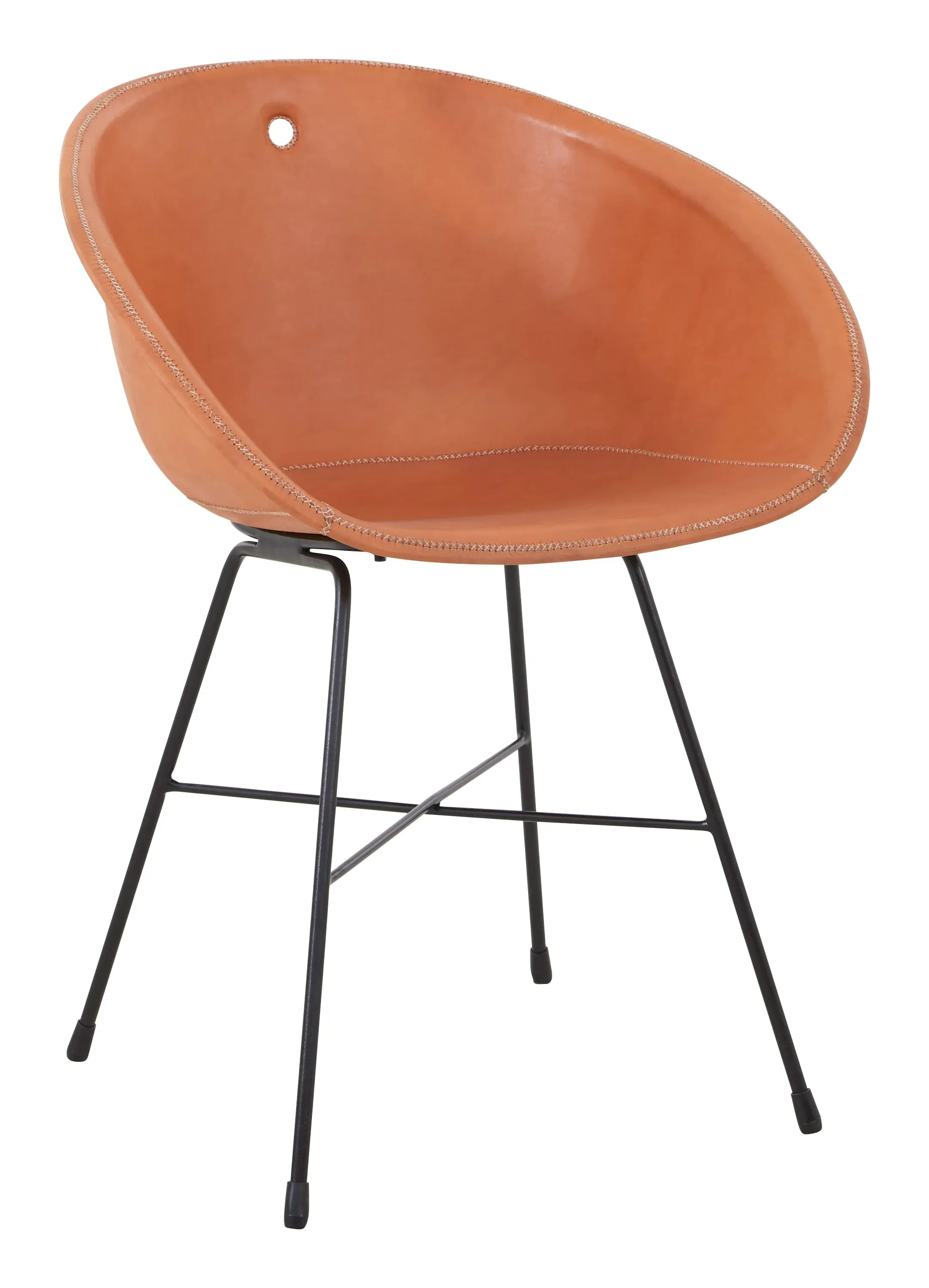 Selma Chair - Black, Leather image