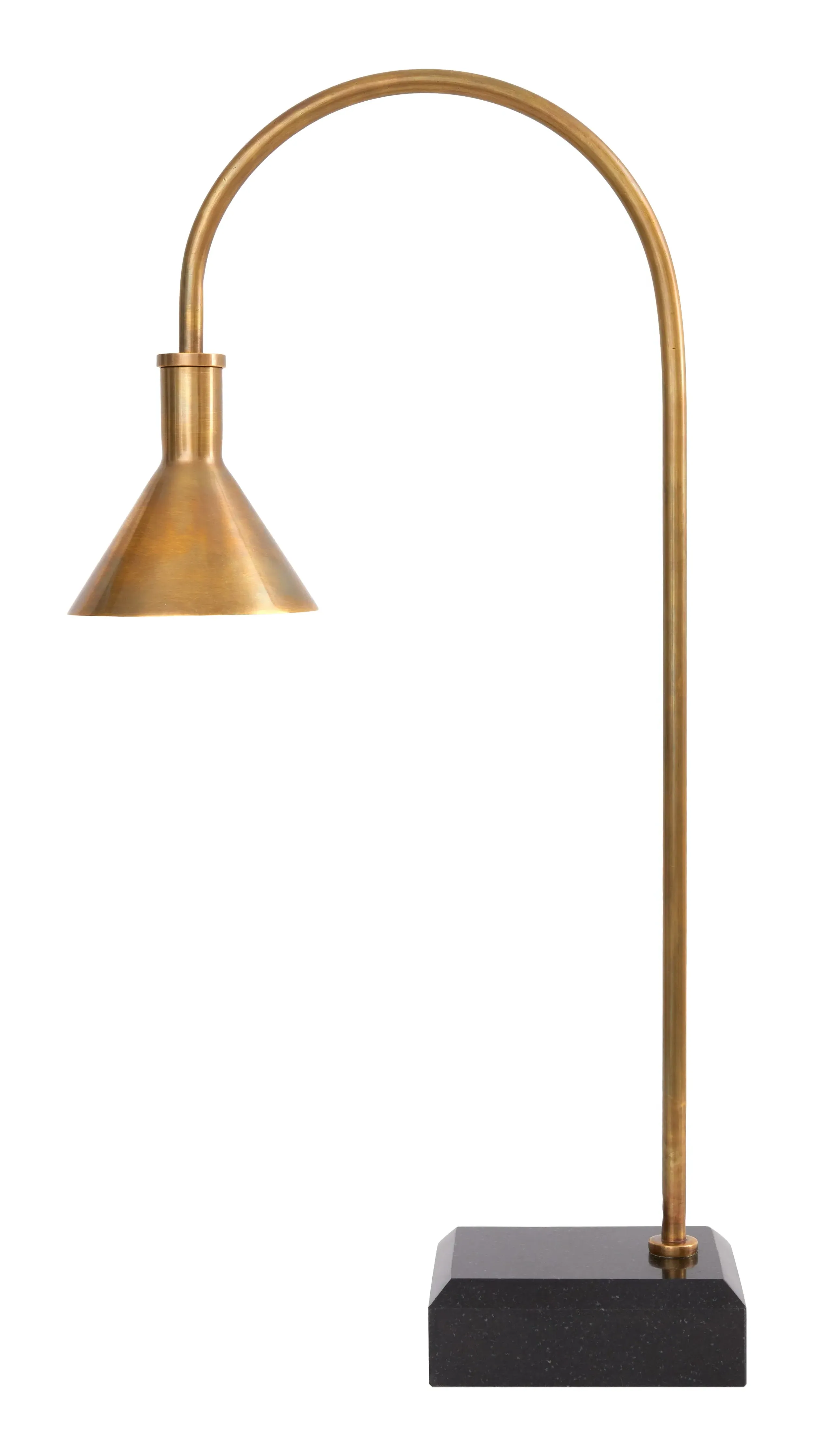 Sullivan Desk Lamp - Brass, Granite image