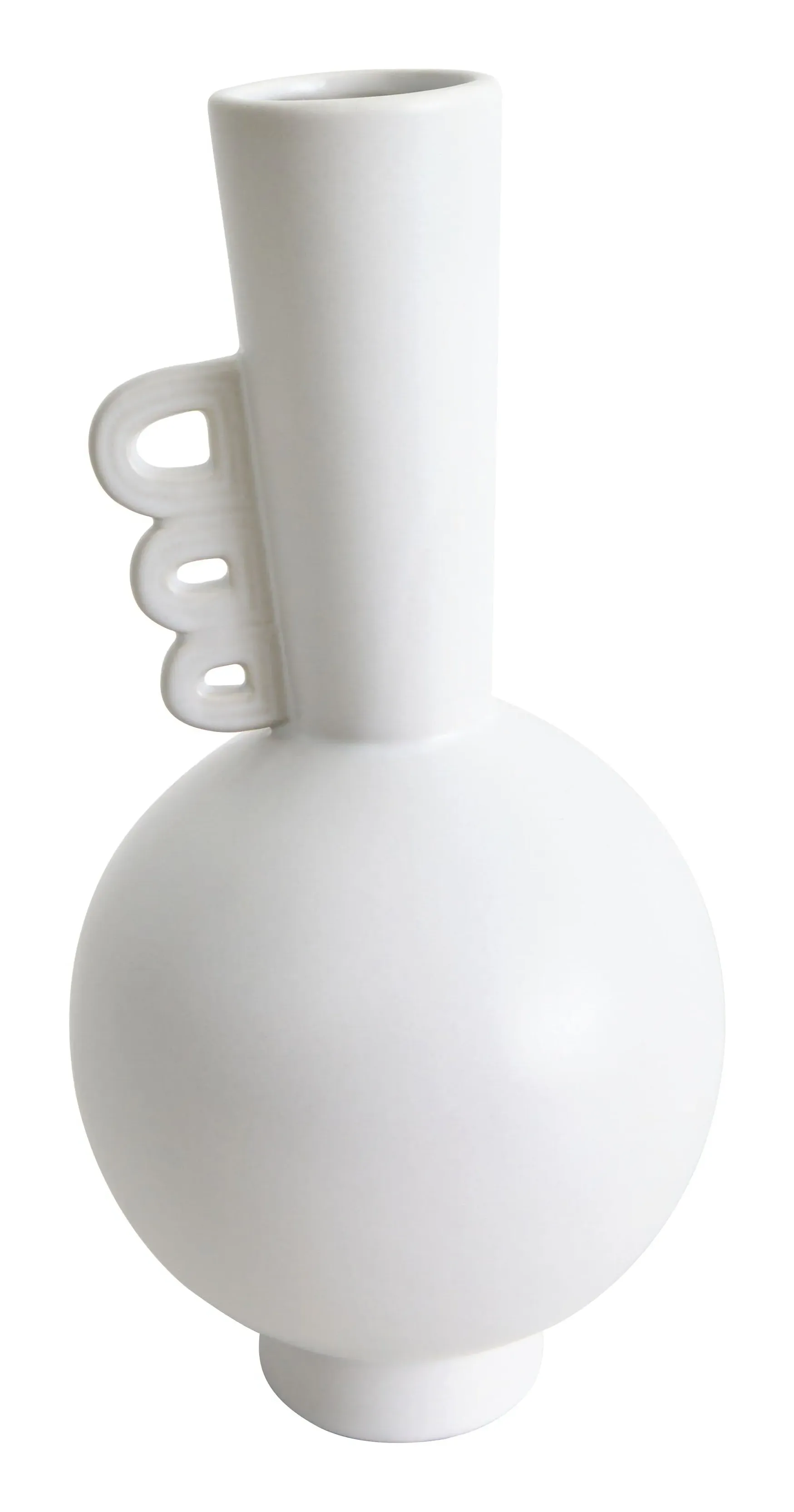 Sylvie Spherical Vase - White image