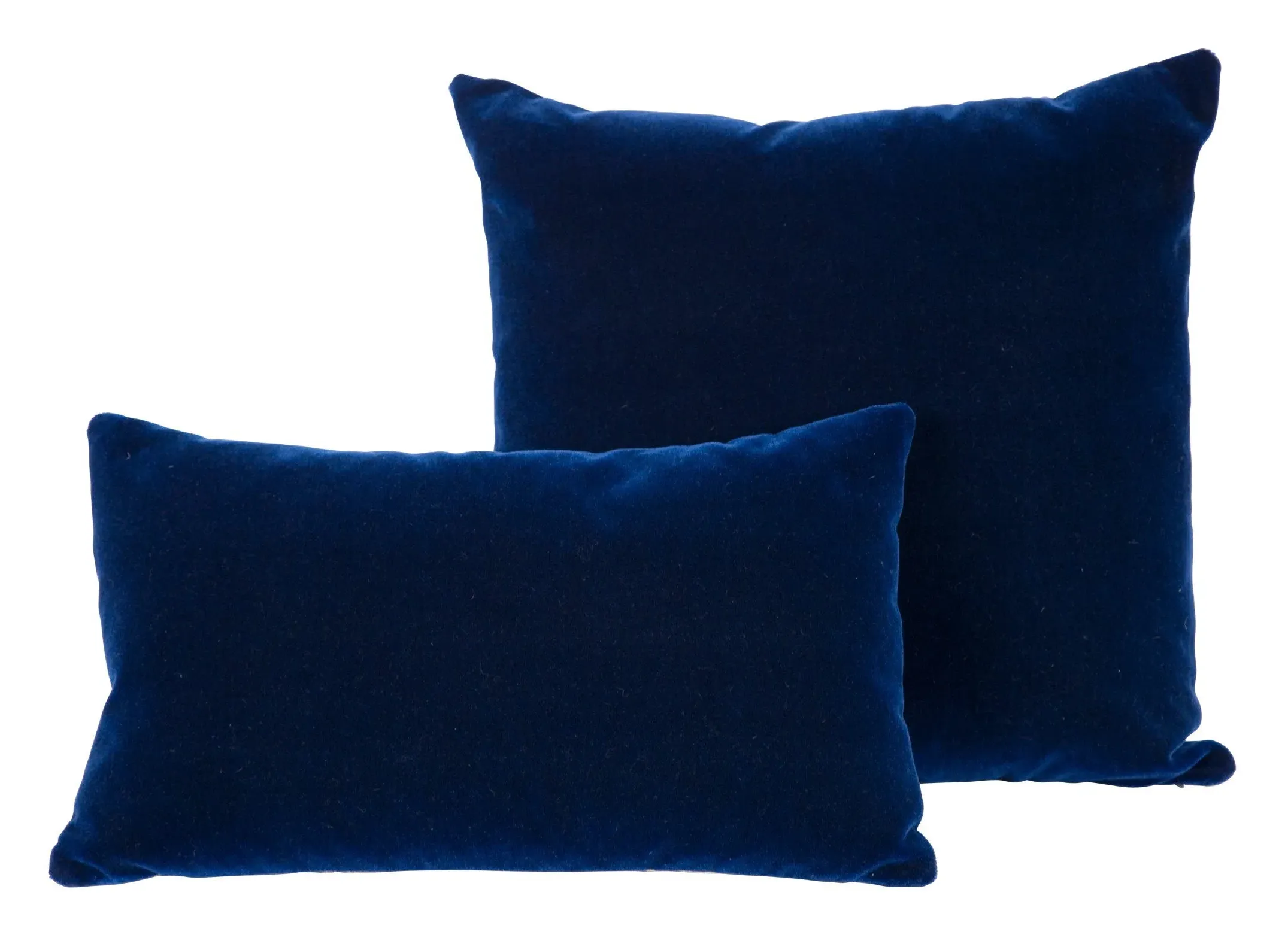 Throw Pillows - Navy, Mohair