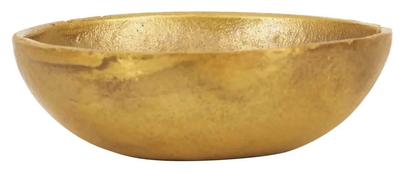 Tiny Cast Round Bowl - Brass image