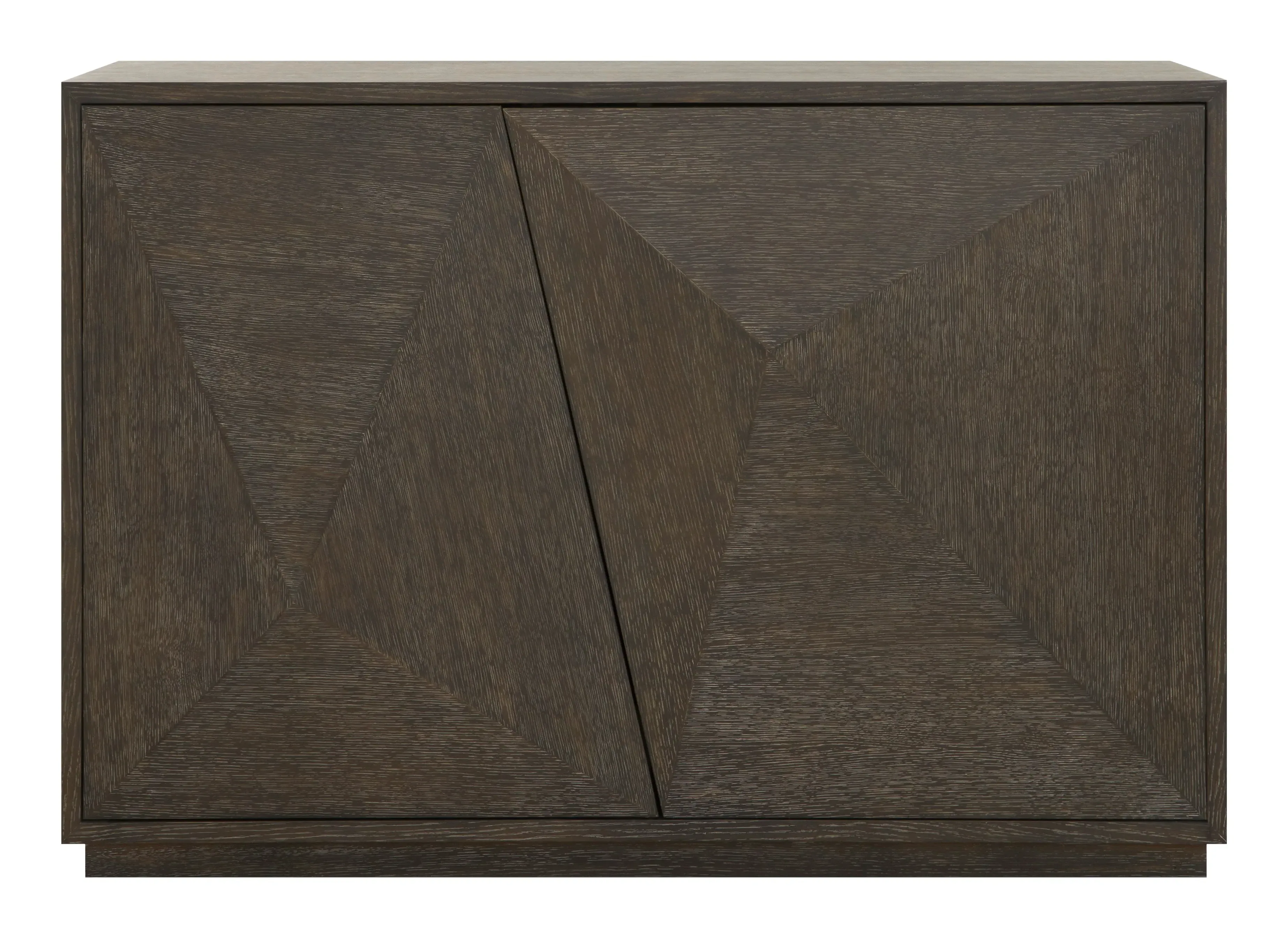 Tobin Cabinet with Adjustable Shelves - Black, Oak image