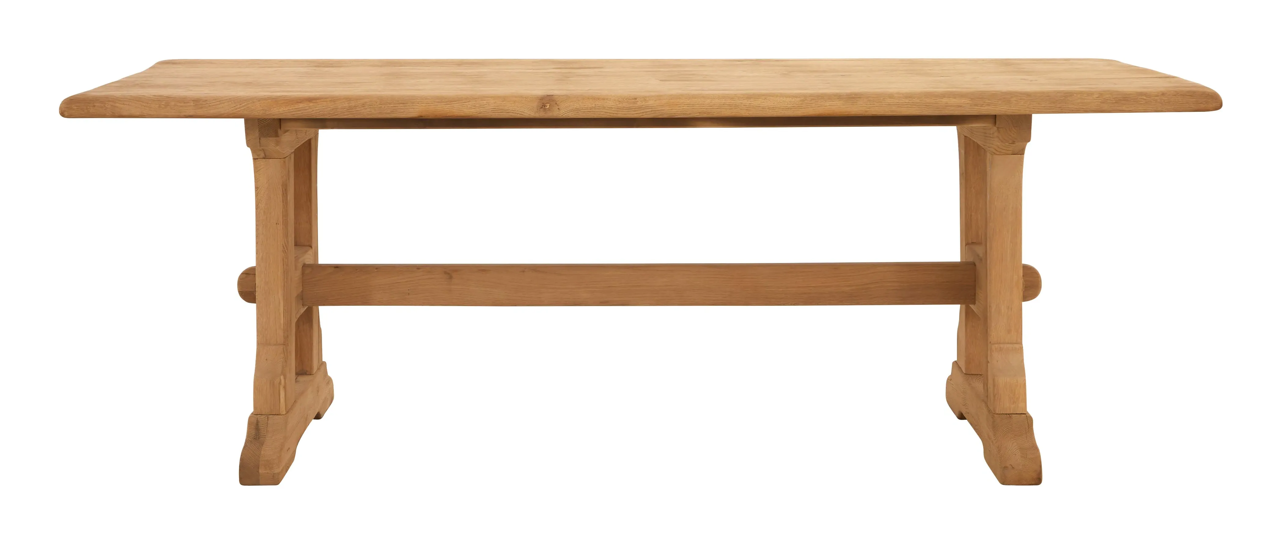 Trestle Dining Table - Oak image