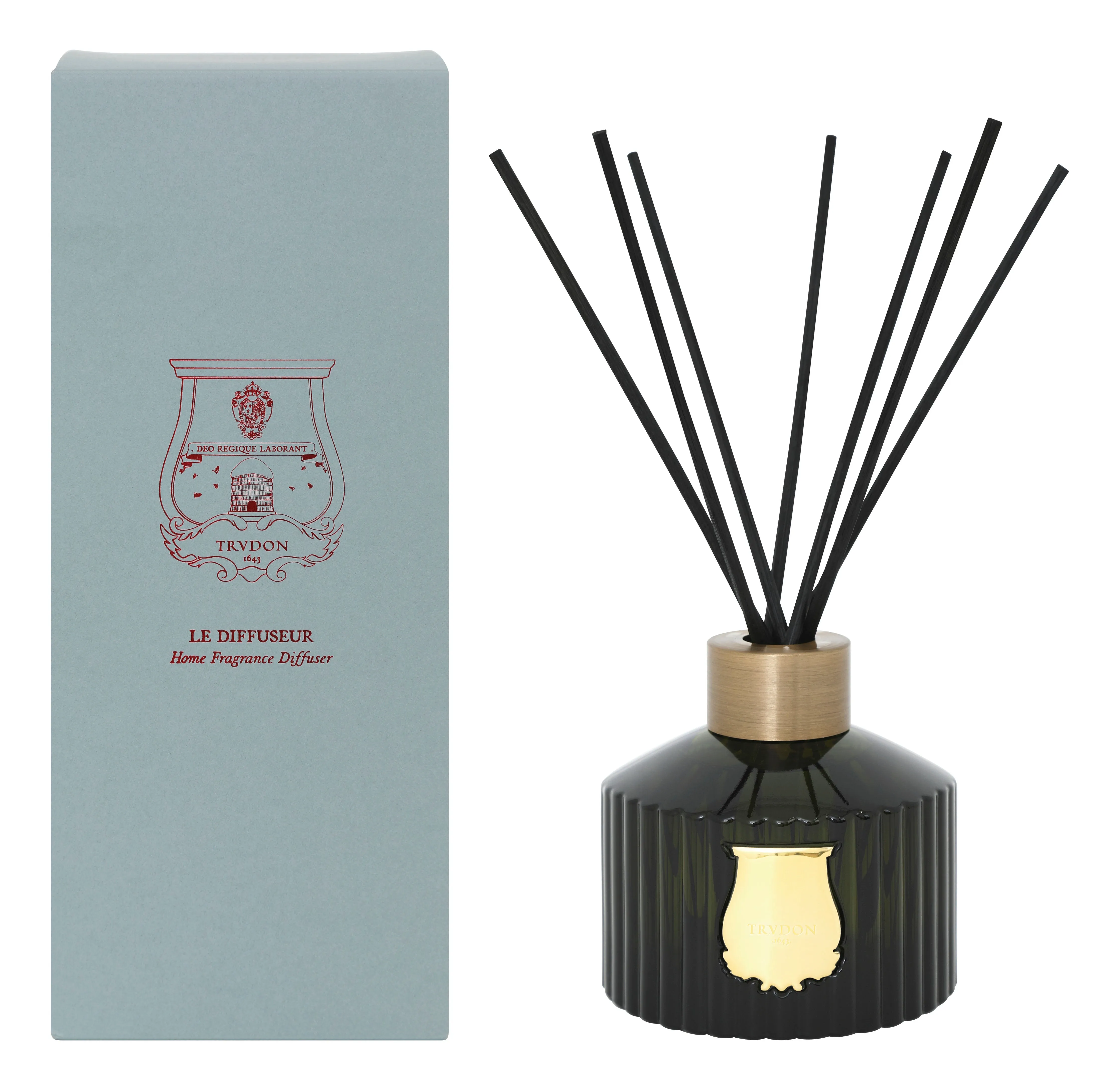 Trudon Reed Diffuser - Green Glass