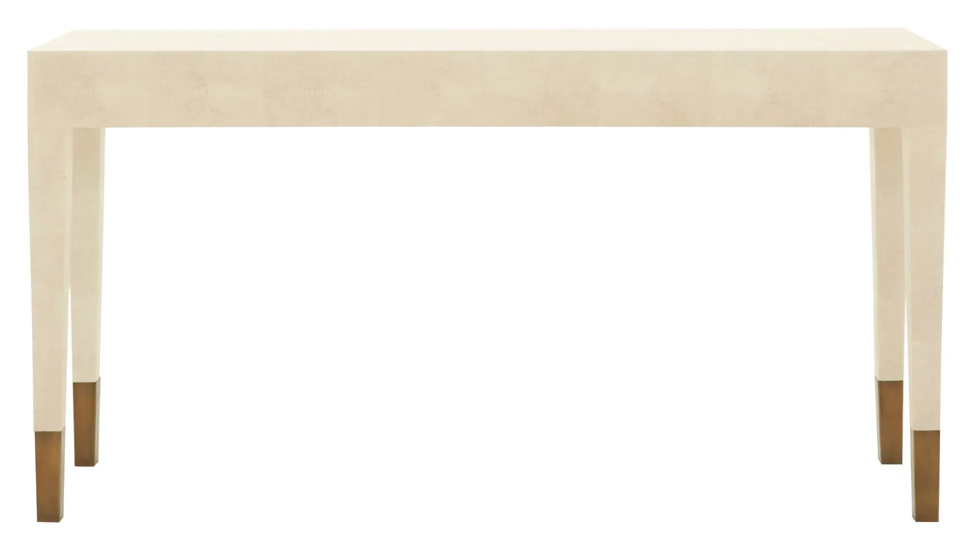 Vero Console Table - Ivory, Faux Shagreen image