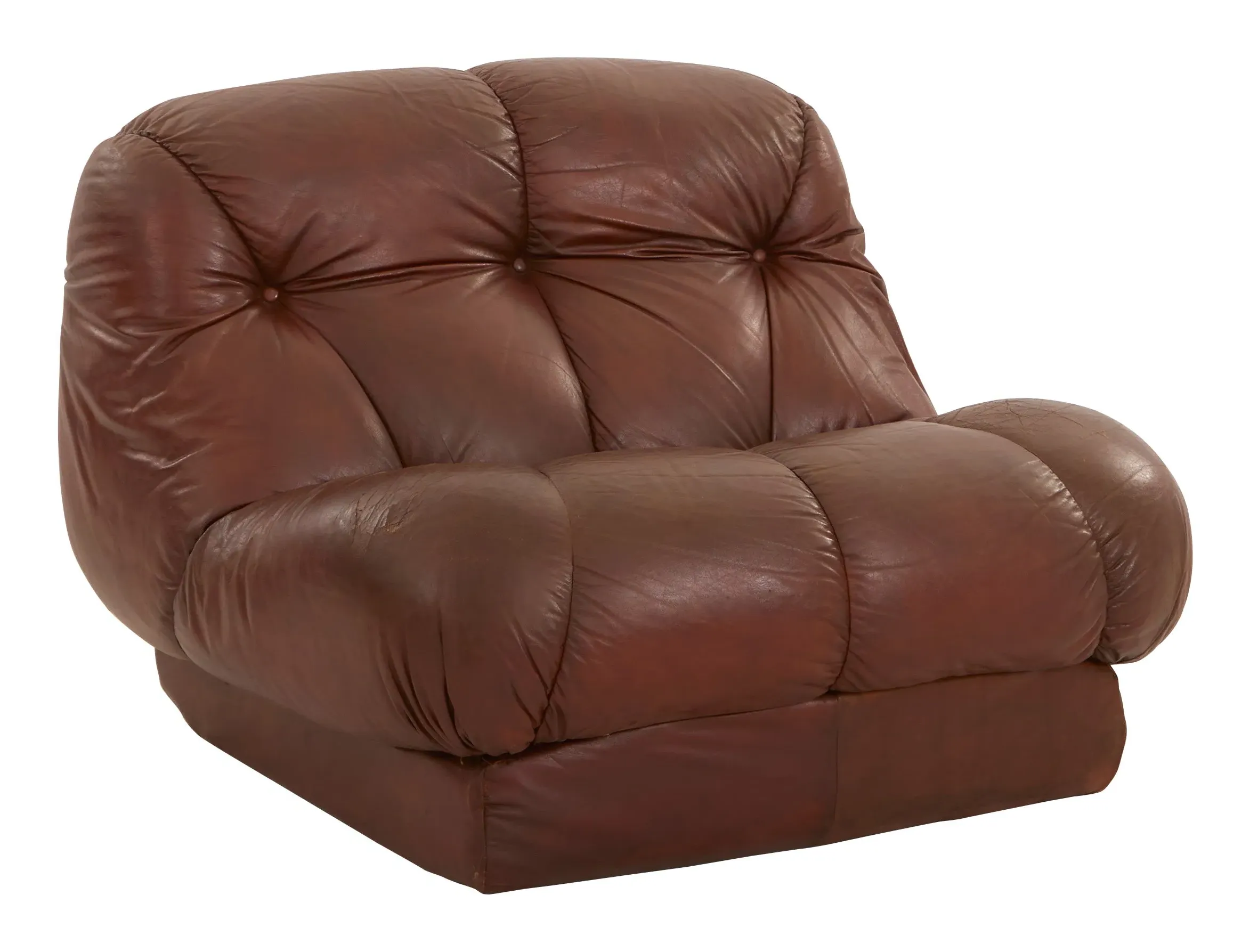 Vintage Lounge Chair - Leather