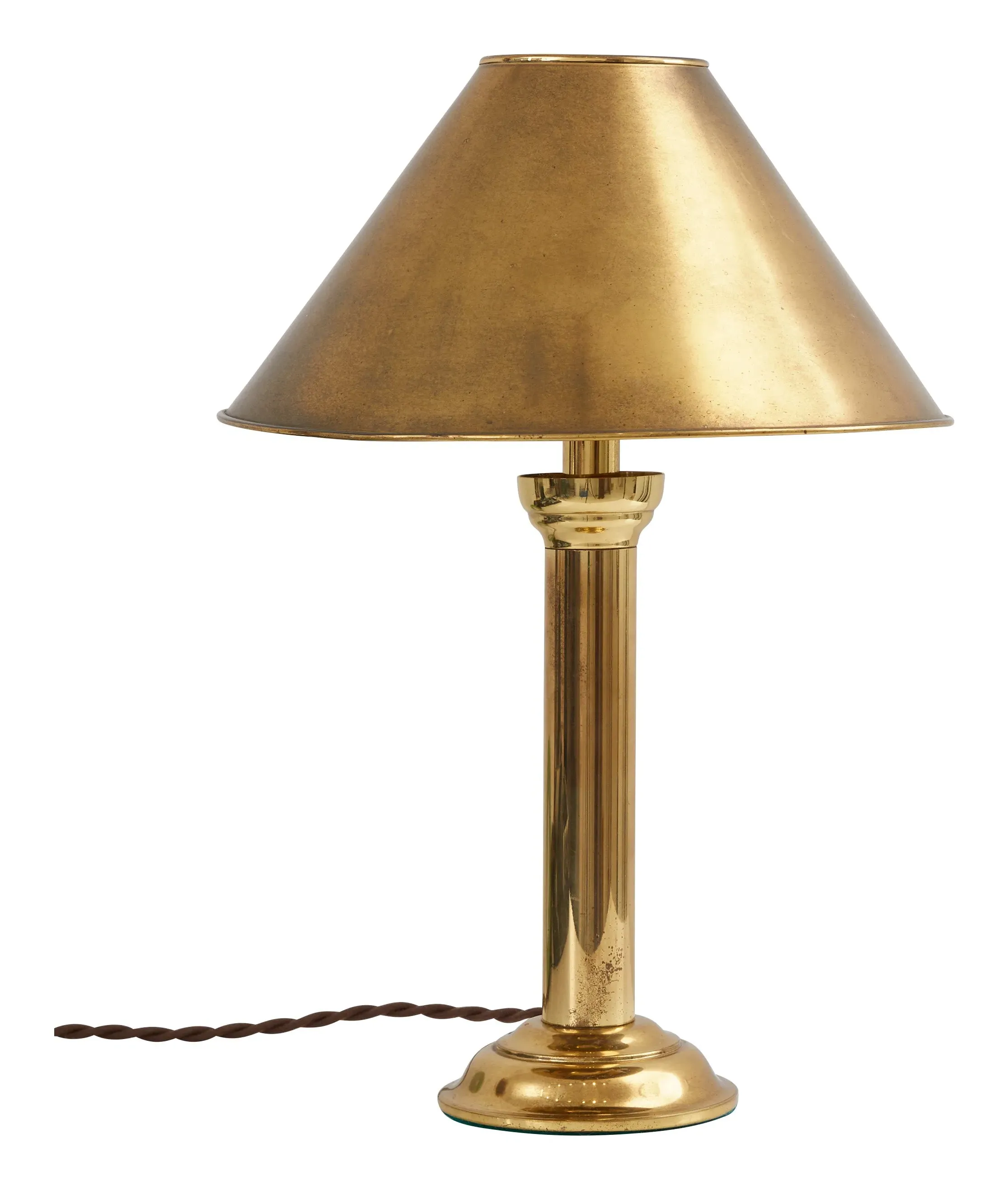 Vintage Table Lamp - Brass image